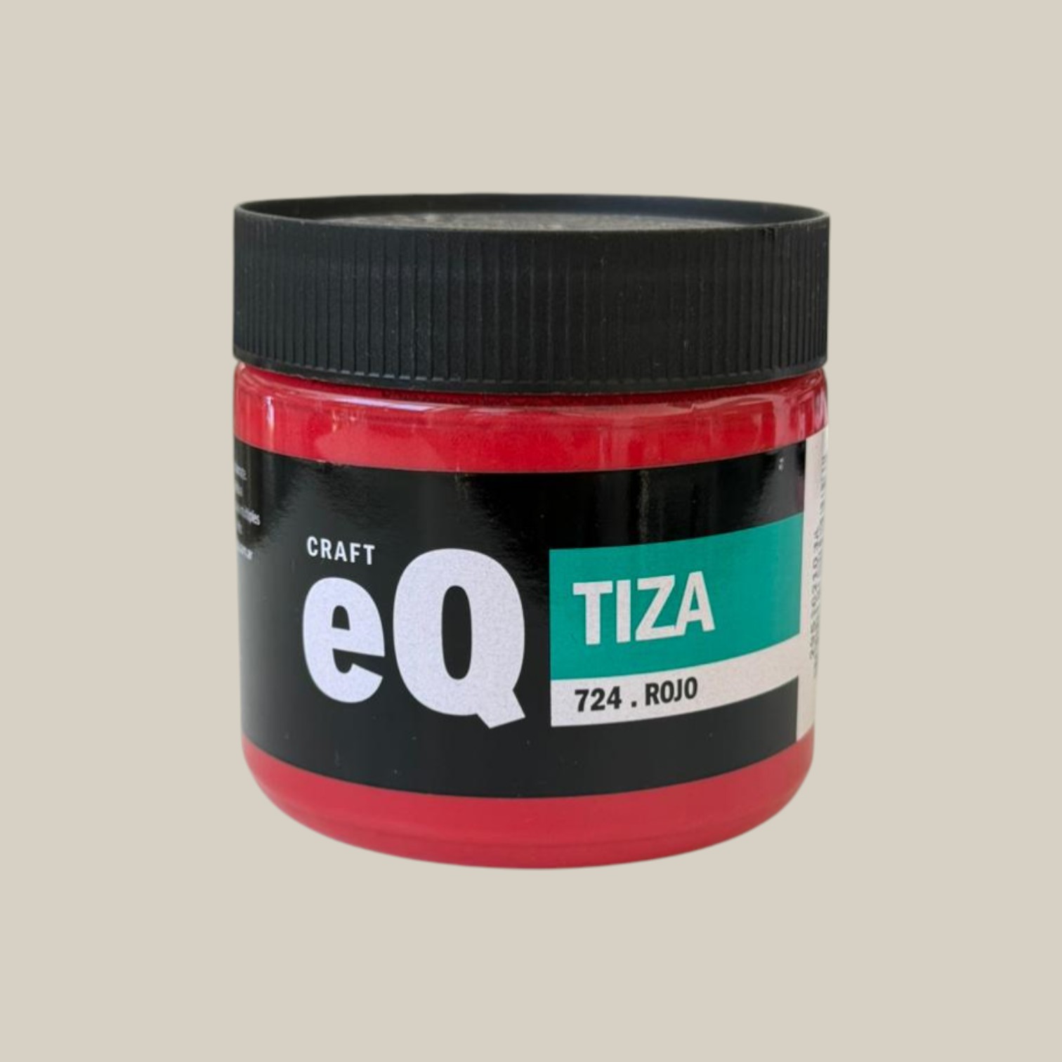 Pintura a la tiza 200cc rojo