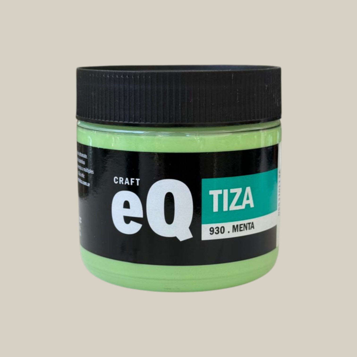 Pintura a la tiza 200cc menta