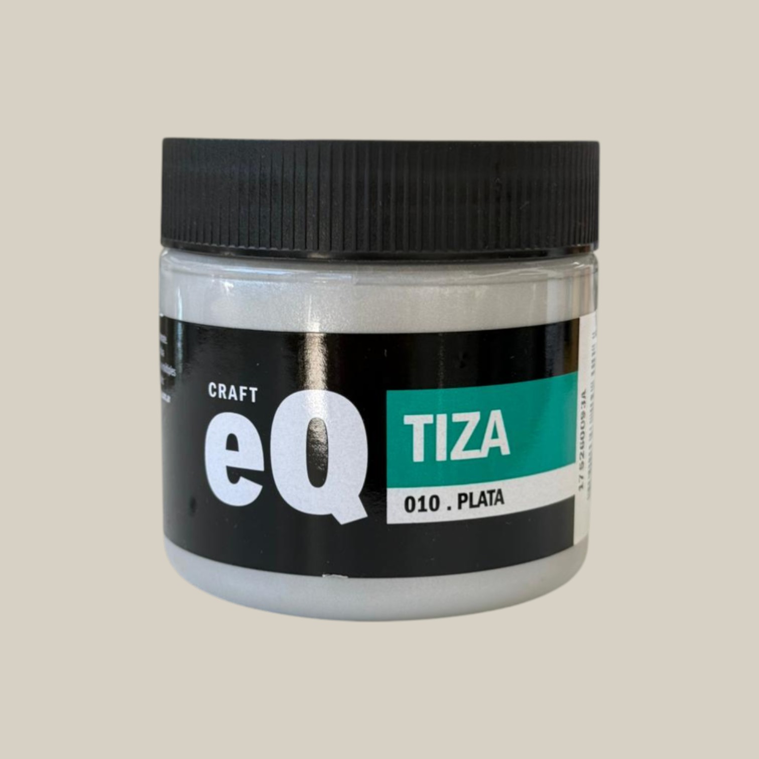 Pintura a la tiza metalizado 200cc plata