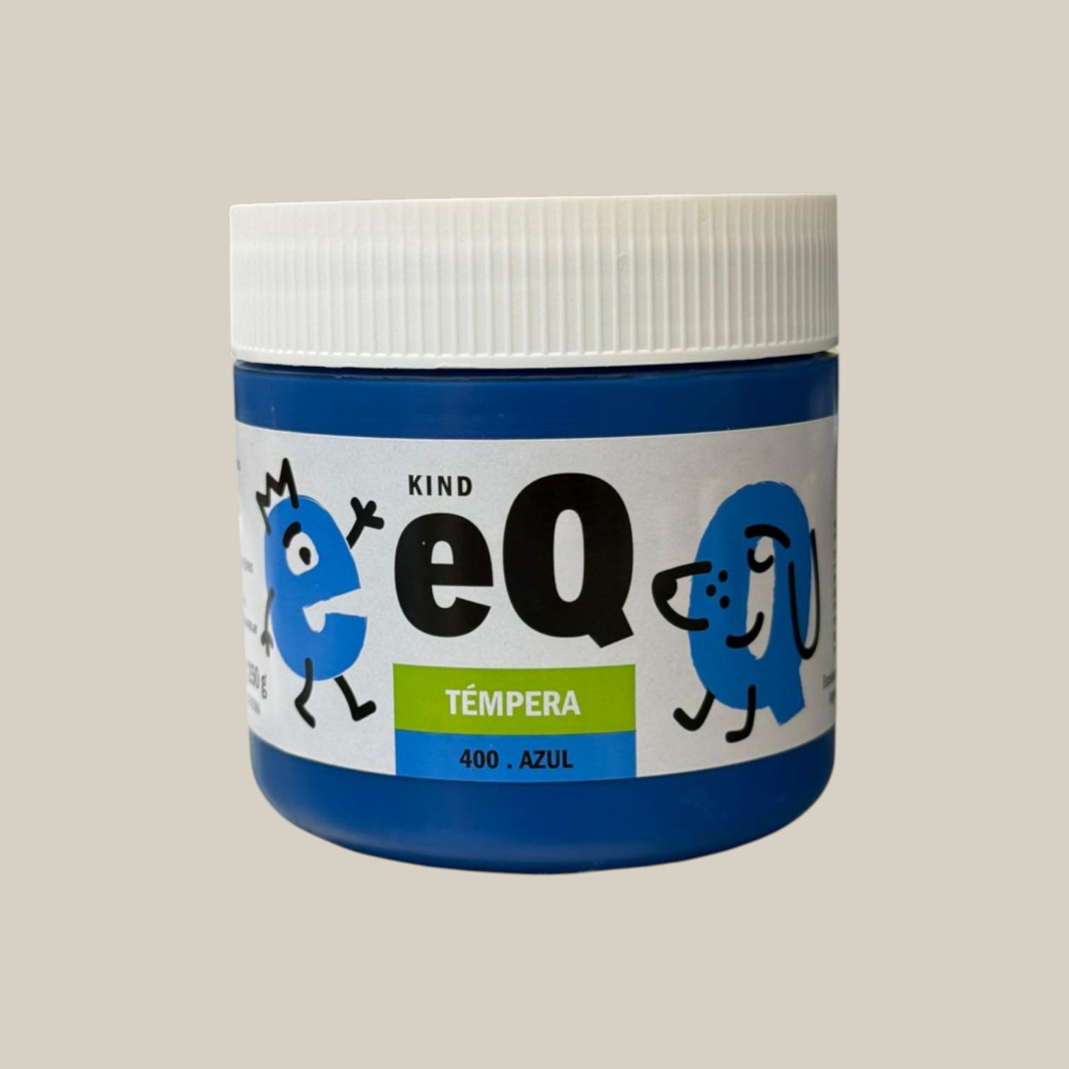 Tempera eq 200cc azul 400
