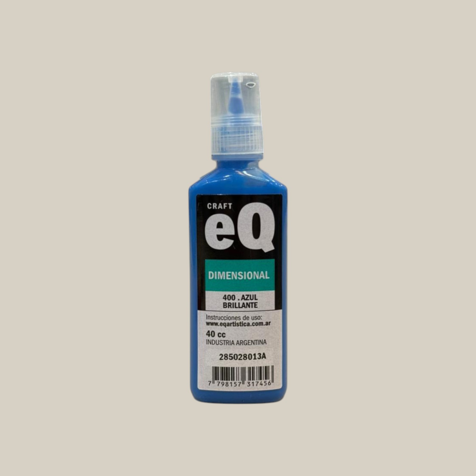 Laca dimens. brillante azul 40cc