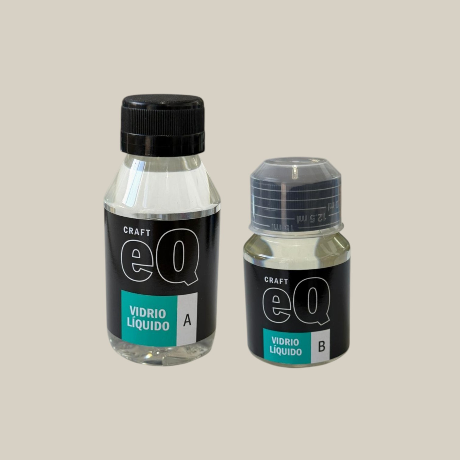 Vidrio liquido 2 componentes 50cc/100cc