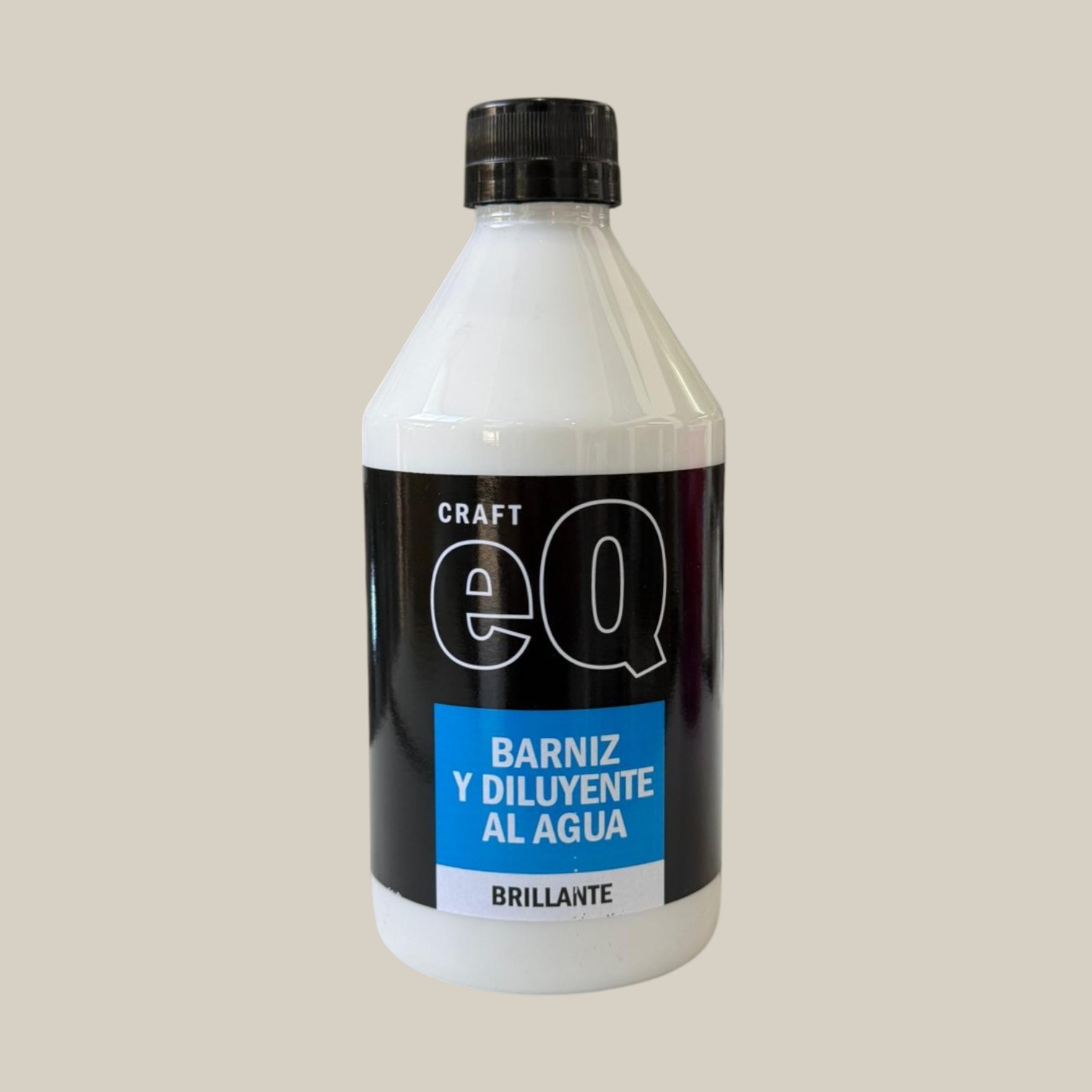 Barniz y diluyente al agua brillante 250cc