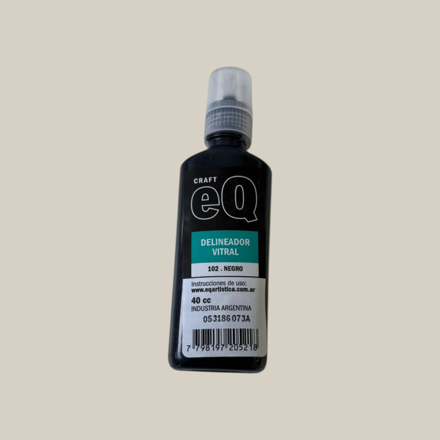 Delineador vitral al agua negro 40ml