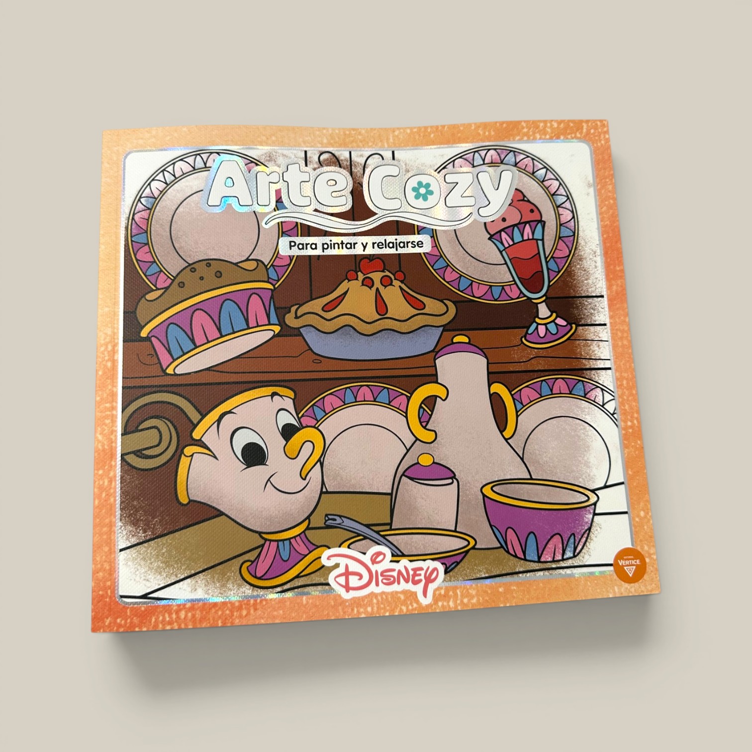 Libro p/pintar arte cozy disney edición 1