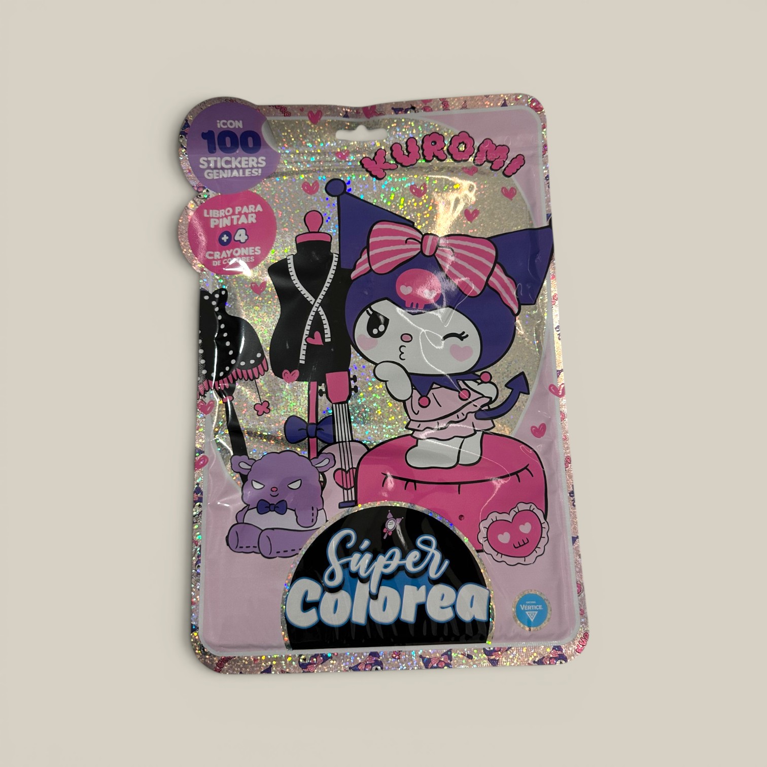 Libro super colorea kuromi