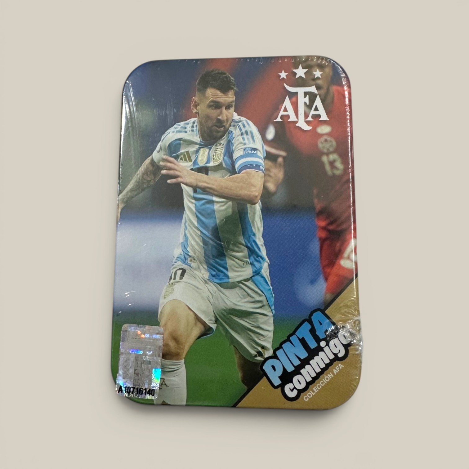 Libro pinta conmigo afa (messi) c/accesorios