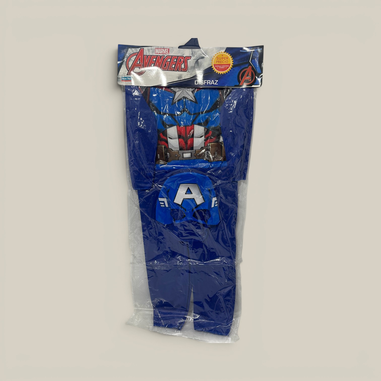Disfraz eco.capitan america talle 1