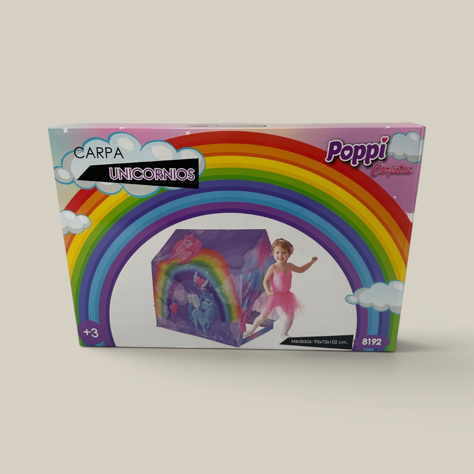 Carpa poppi unicornio