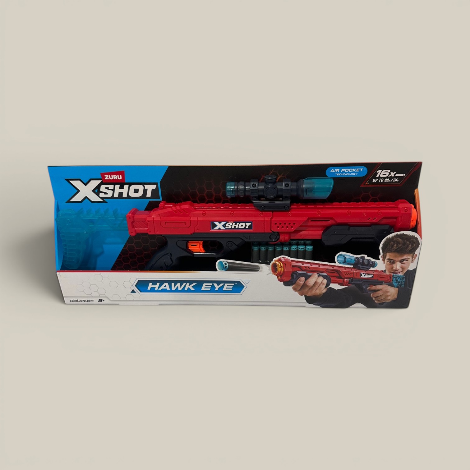 X-shot hawk eye c/16 dardos