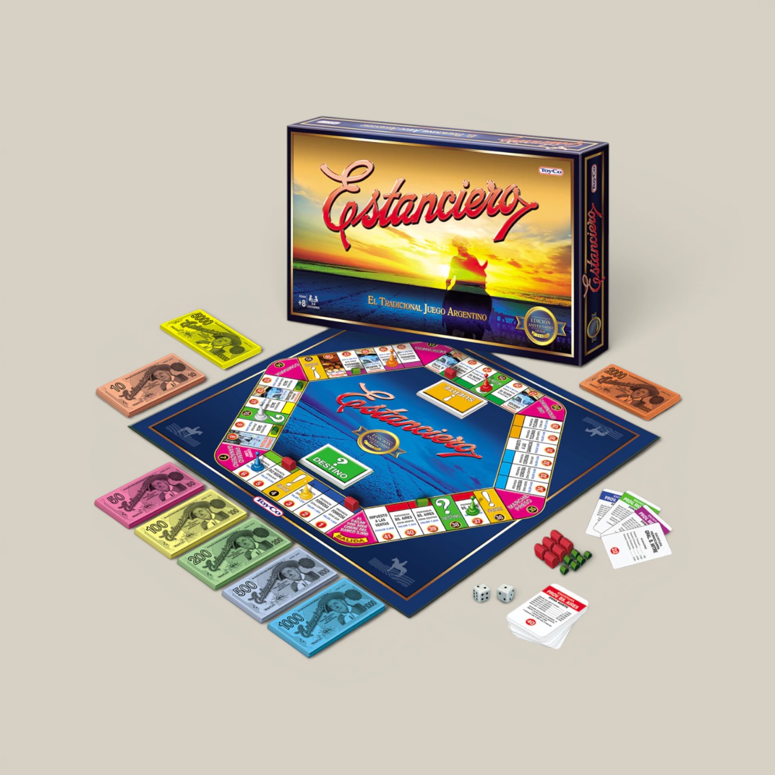 Juego estanciero edicion aniversario toyco