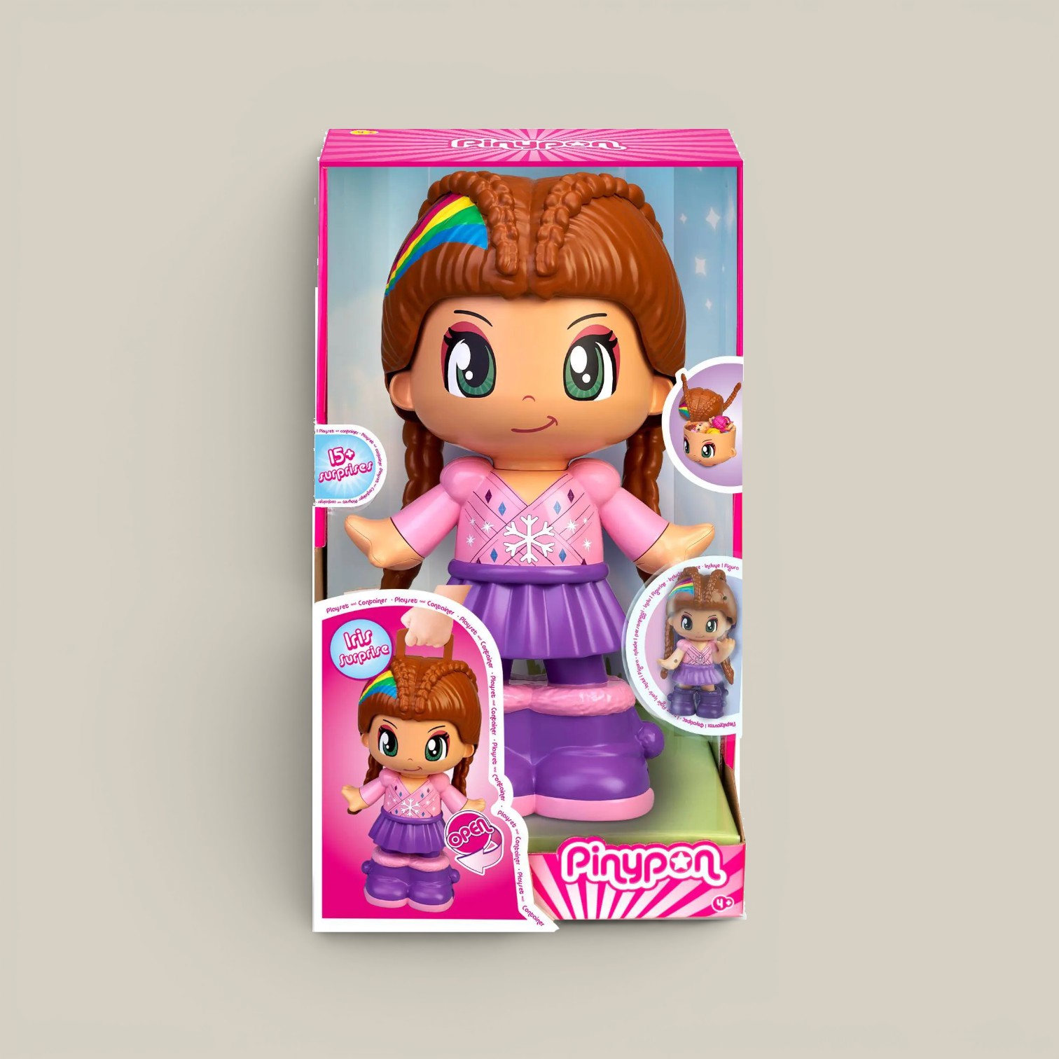Gran figura iris surprise 40cm c/accesorios
