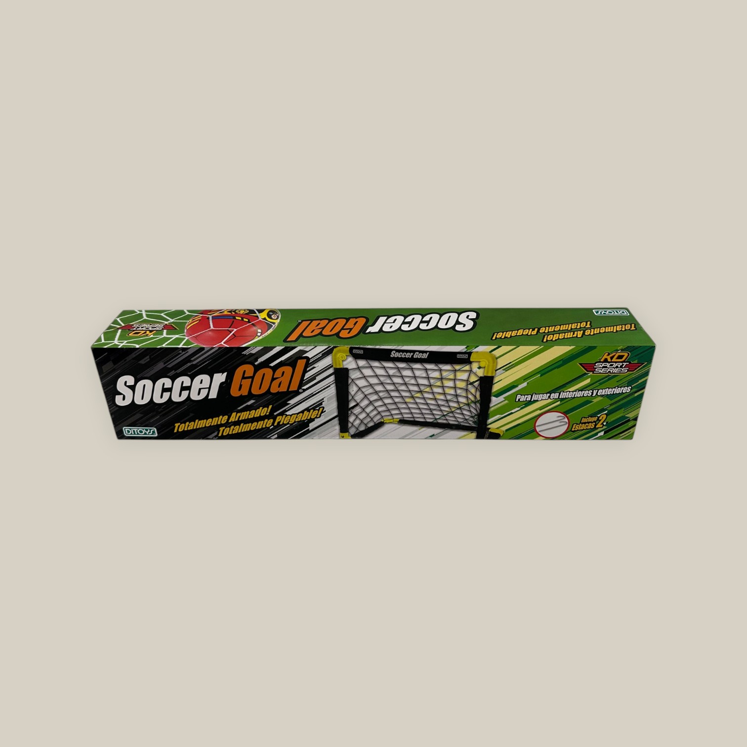 Arco de futbol infantil plegable