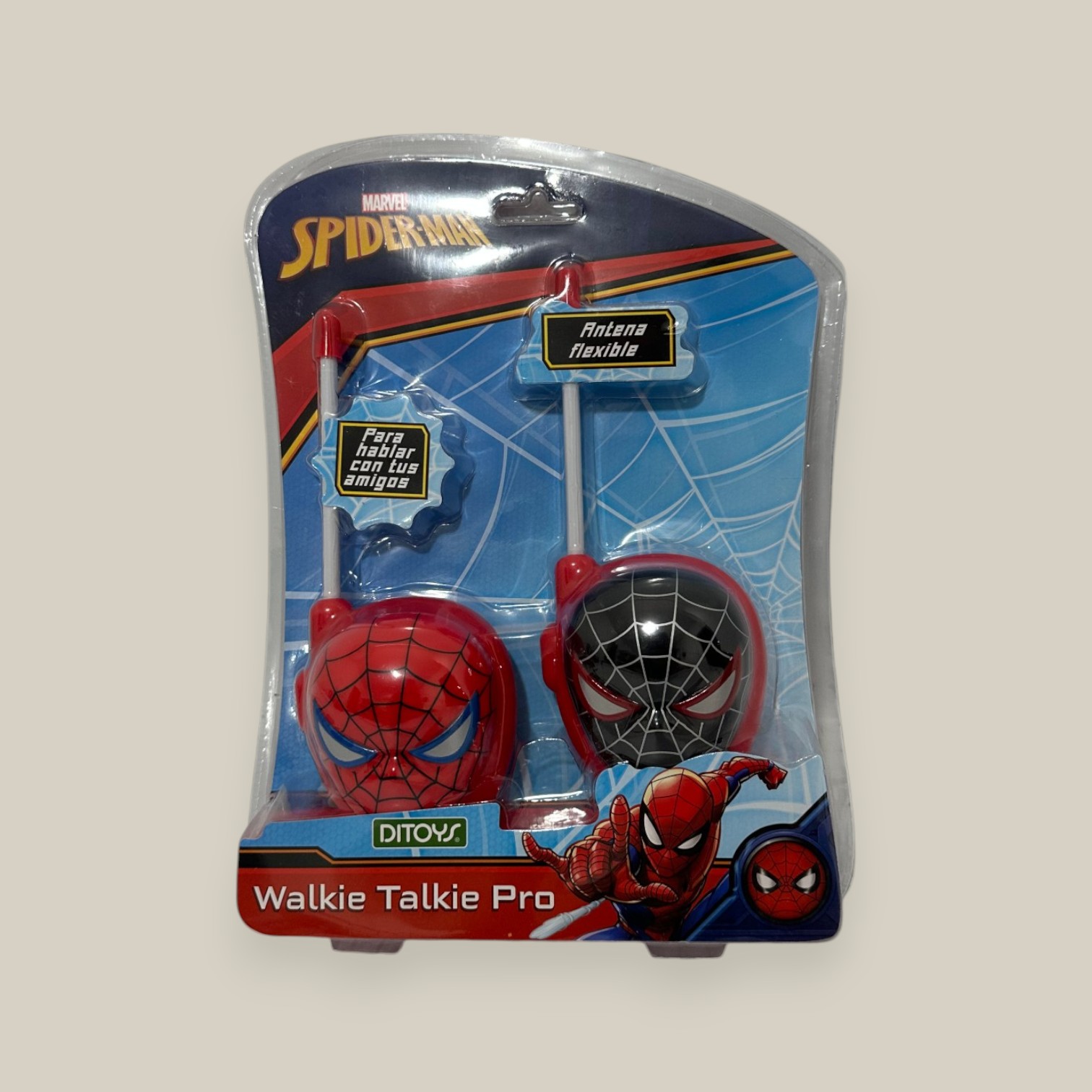 Walkie talkie fun spiderman