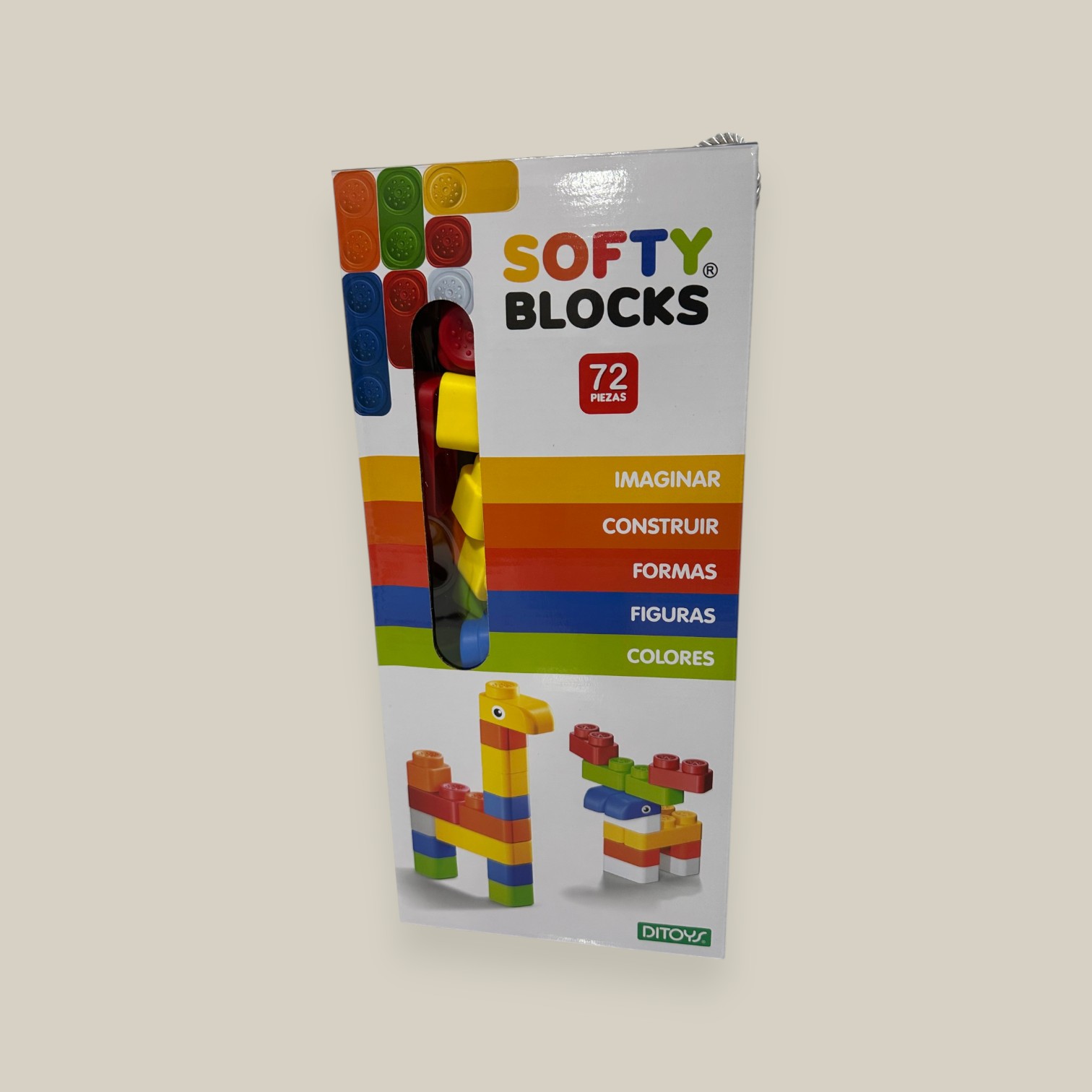 Softy blocks 72 pcs