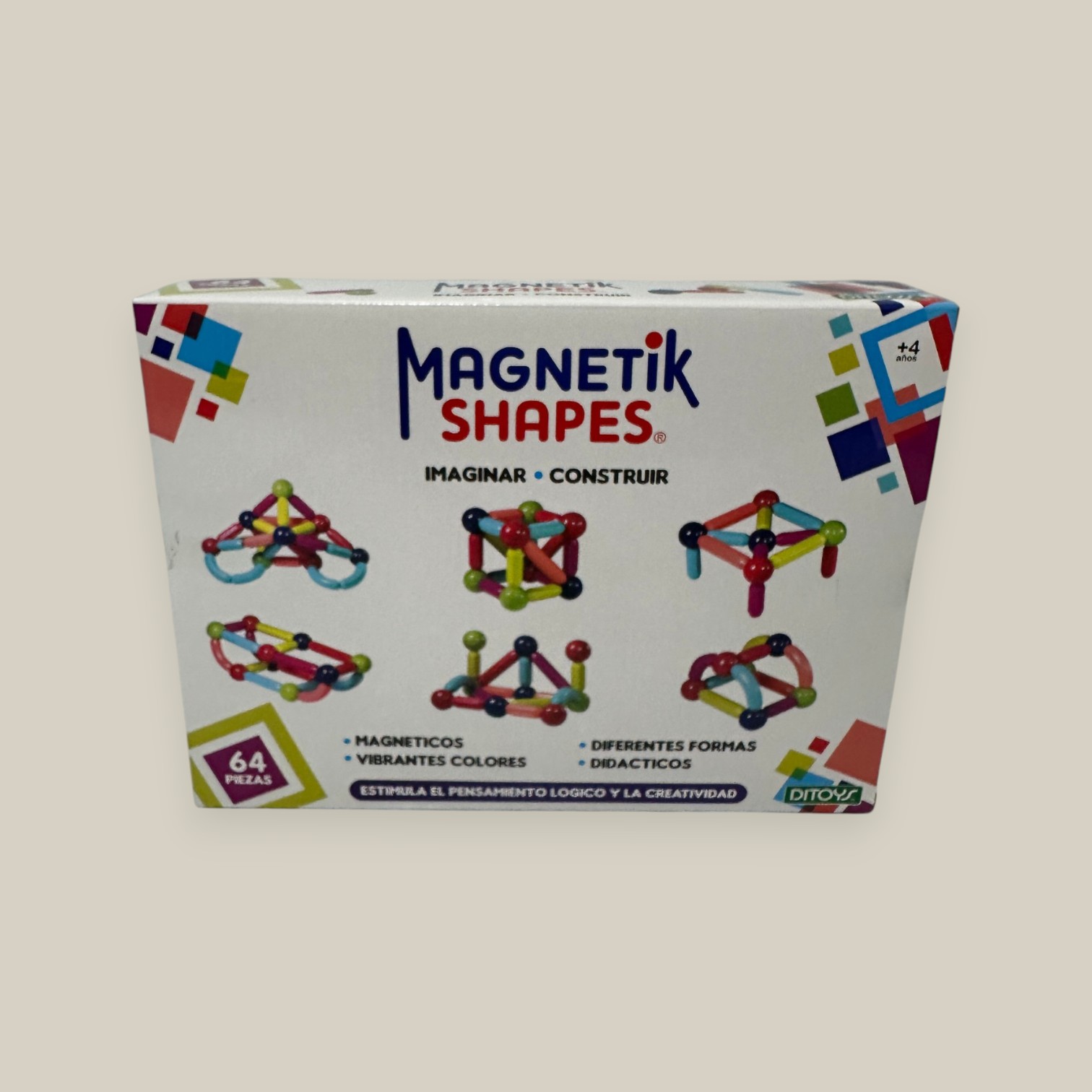 Magnetik shapes 64 pcs
