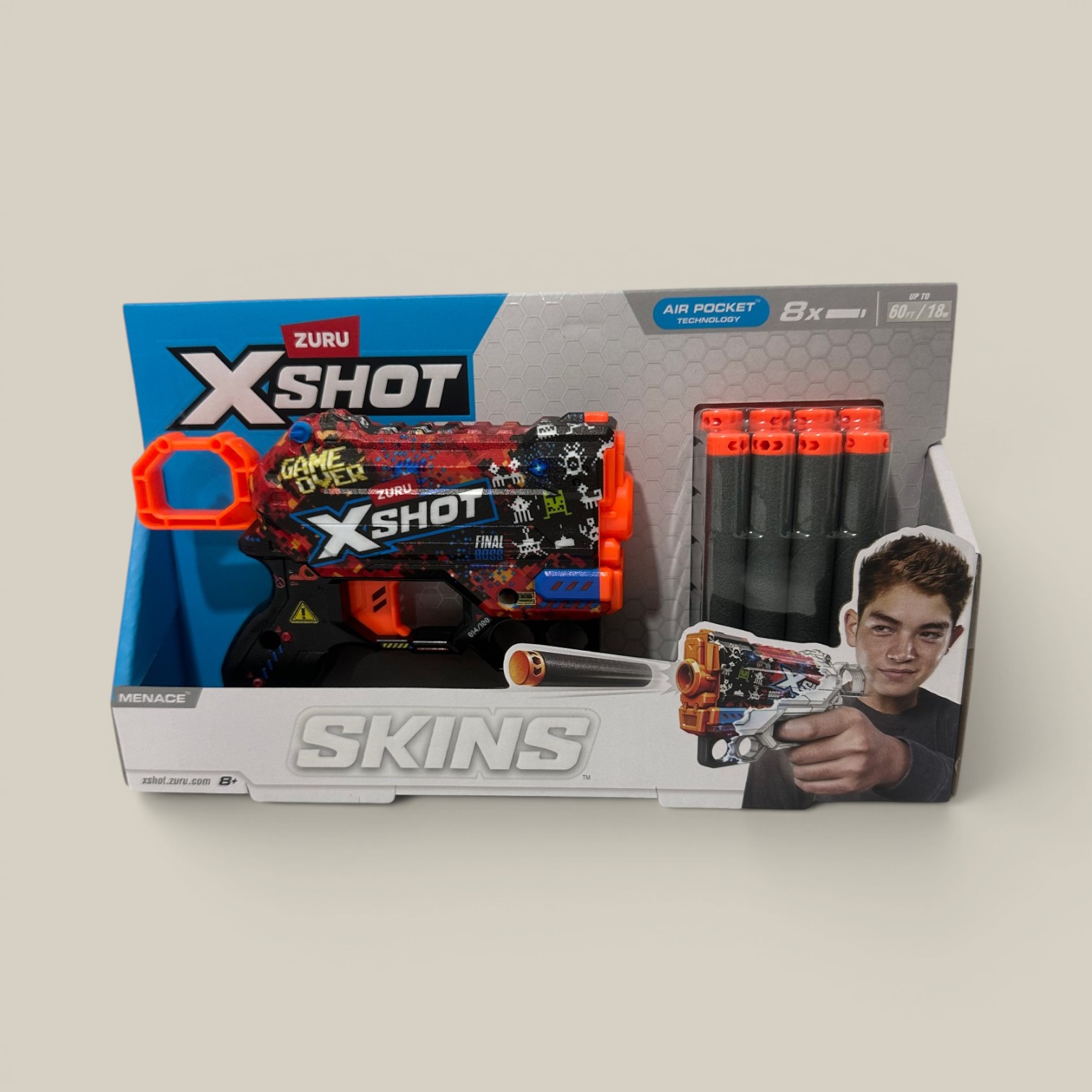 X-shot skins menace