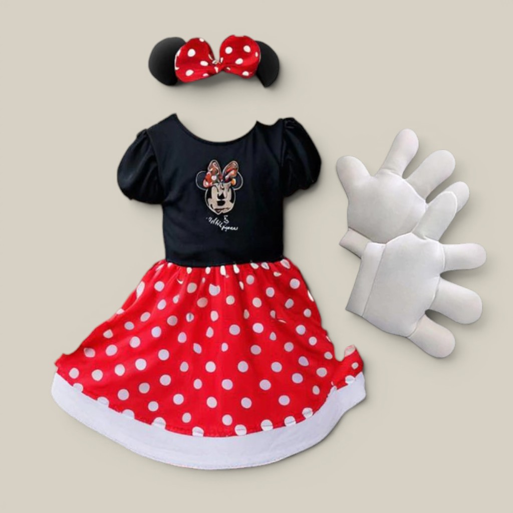 Disfraz minnie mouse talle 0