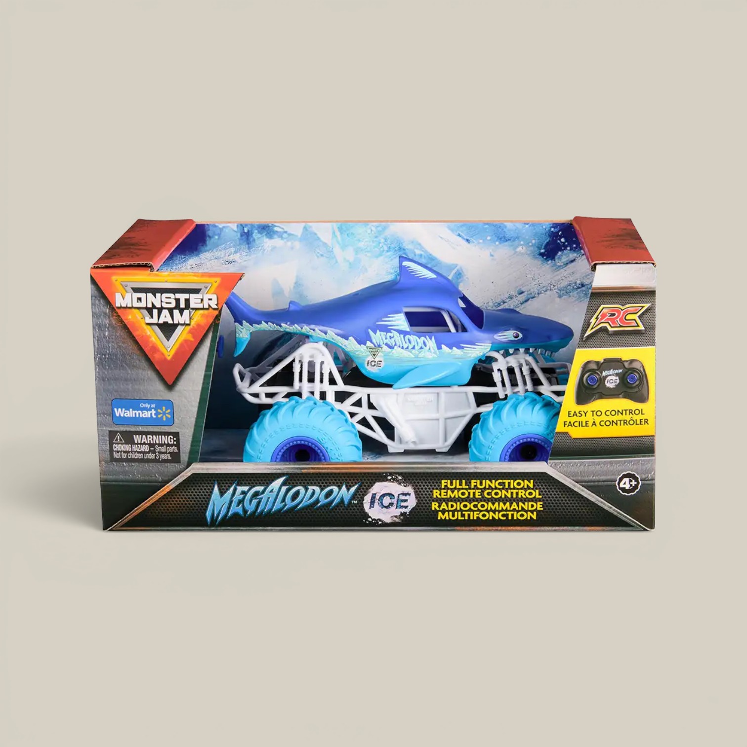 Vehículo megalodon ice rc