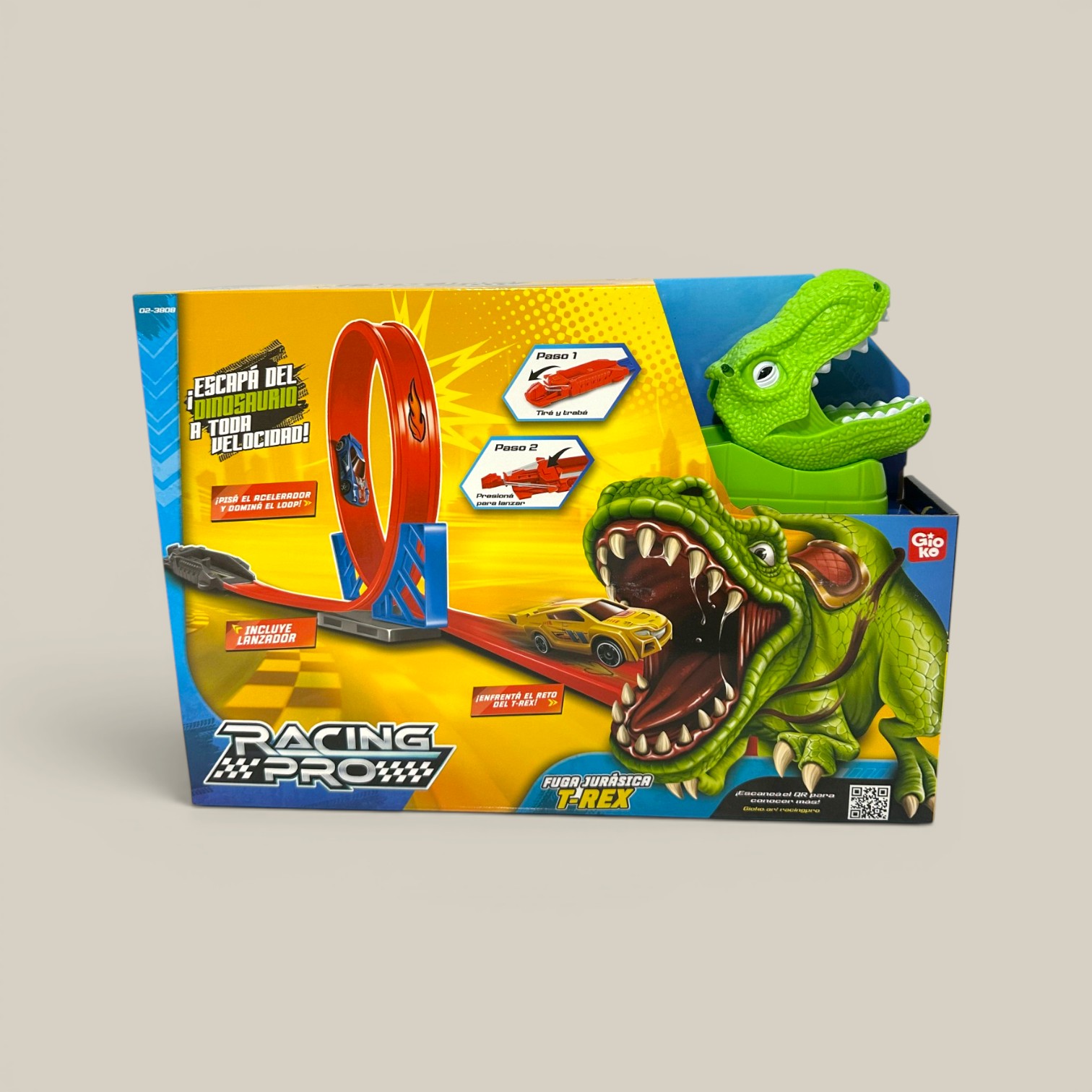 Pista fuga jurasica t-rex
