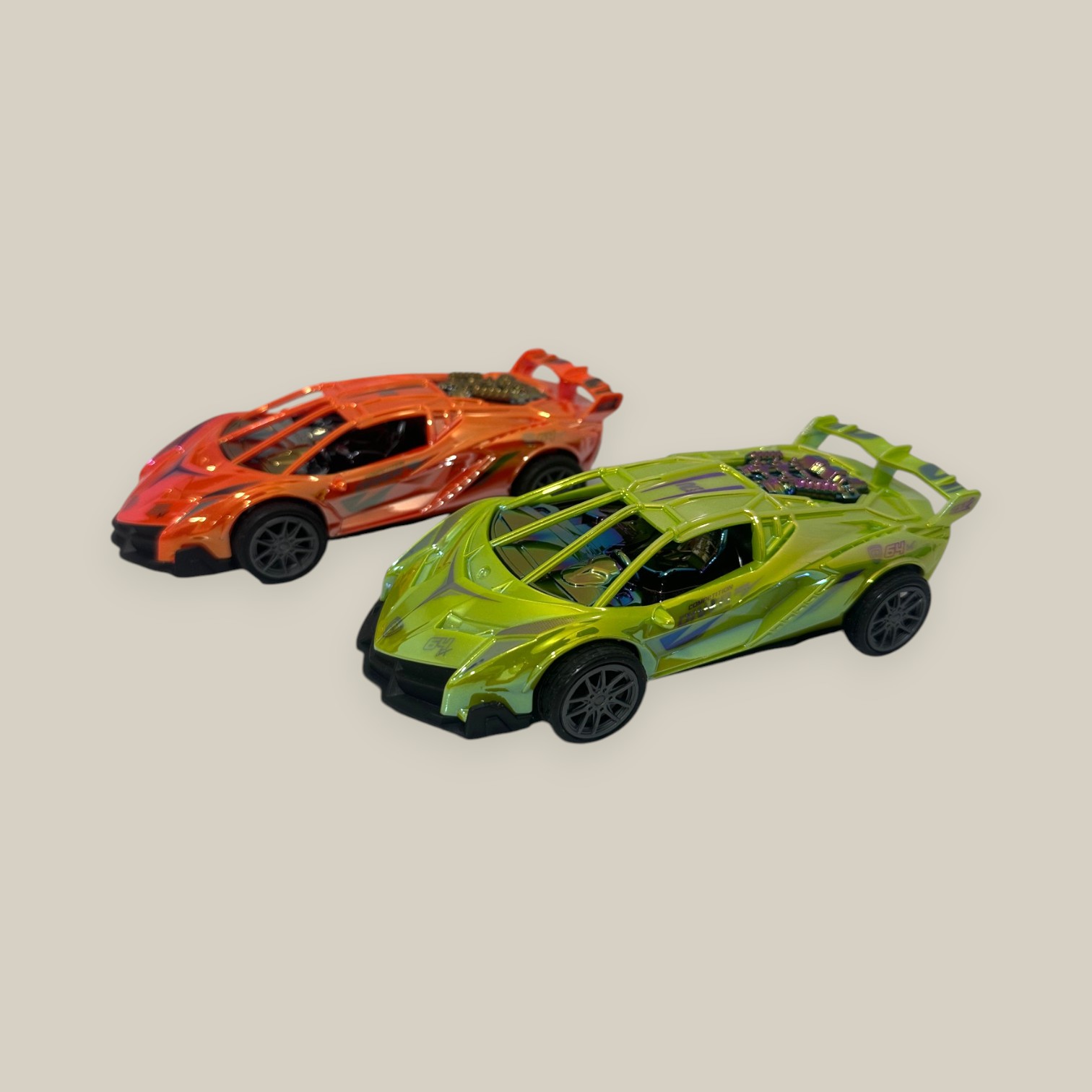 Autos de carrera a friccion todo terreno x 4