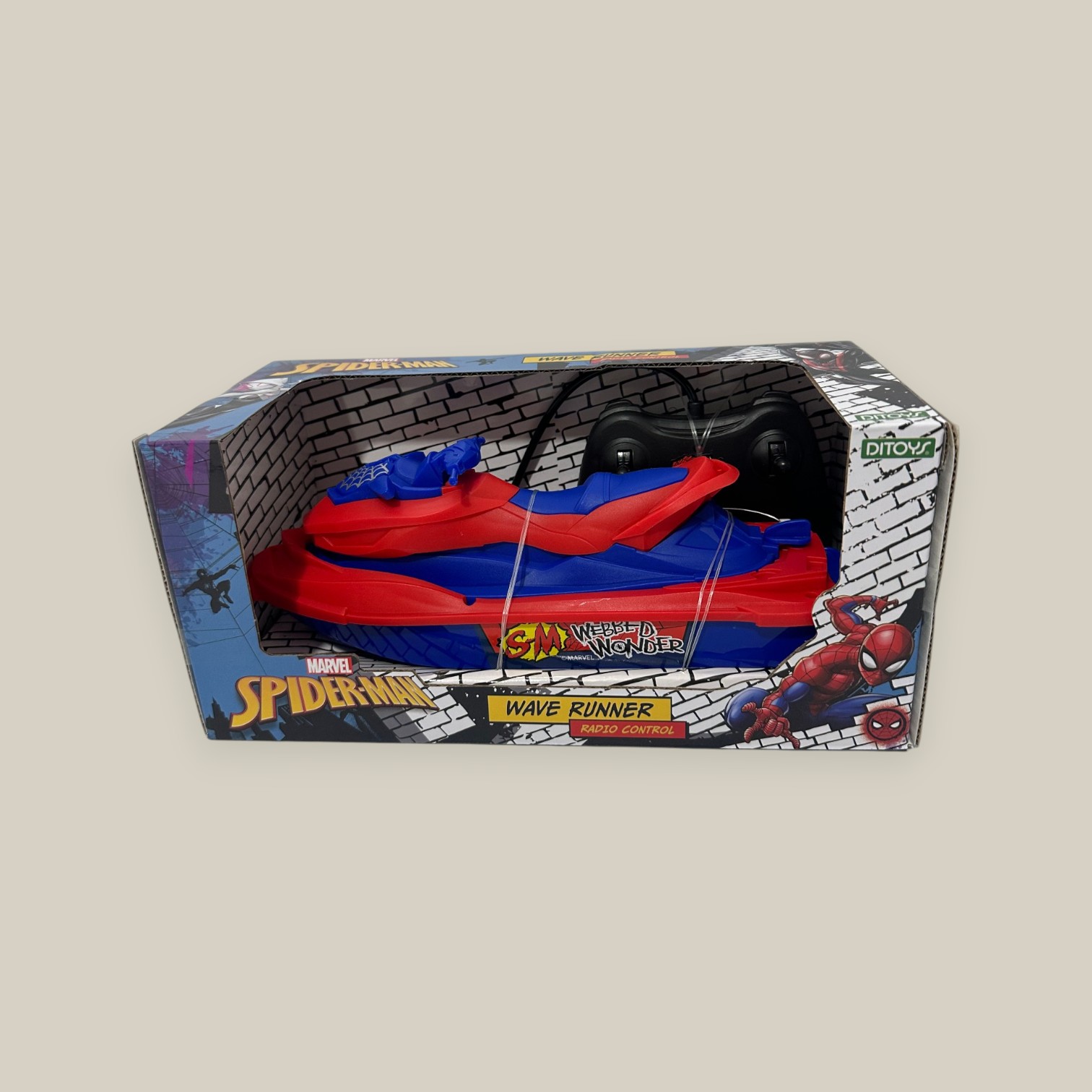 Wave runner spiderman b/o r/c
