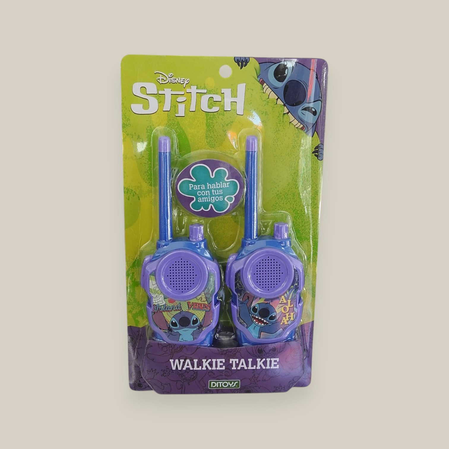 Stitch Walkie talkie b/o