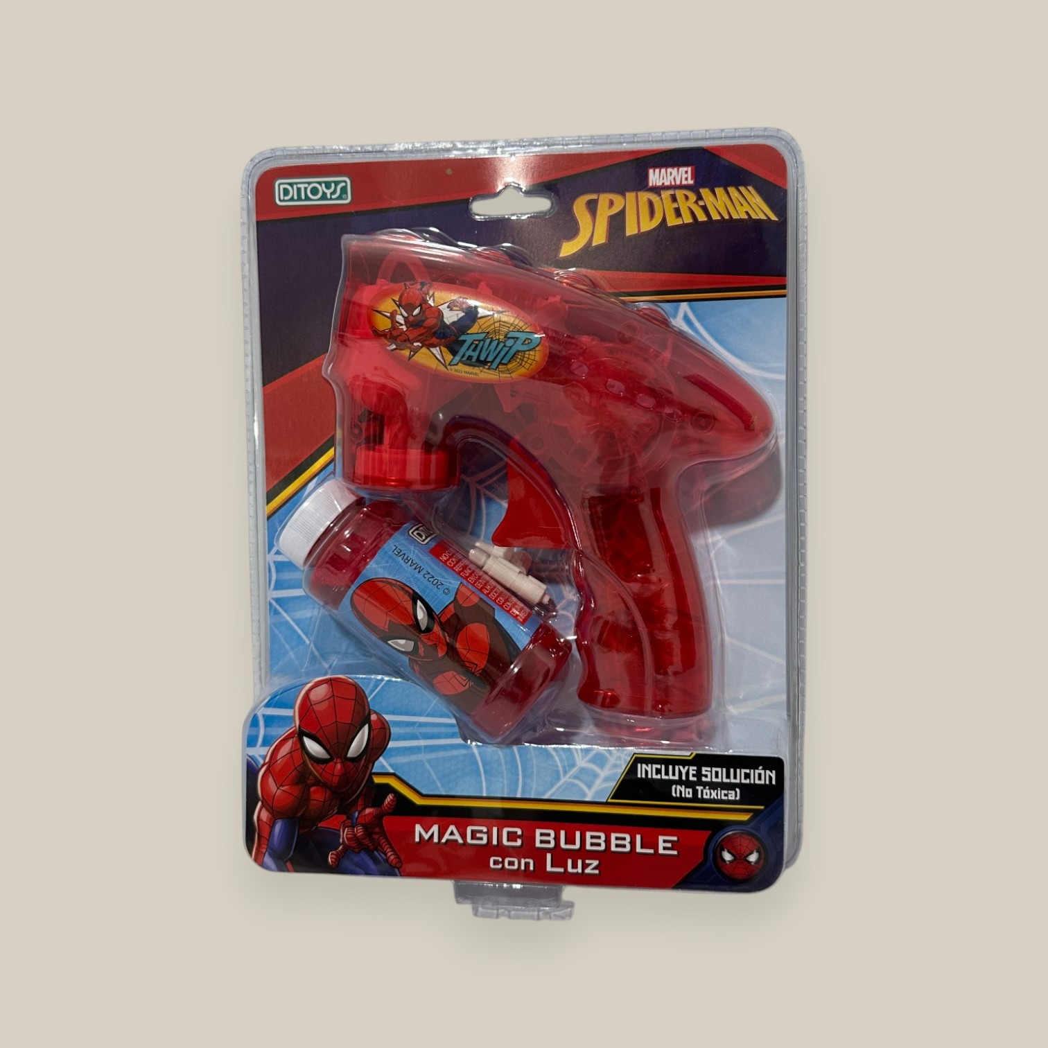 Spiderman magic bubbles