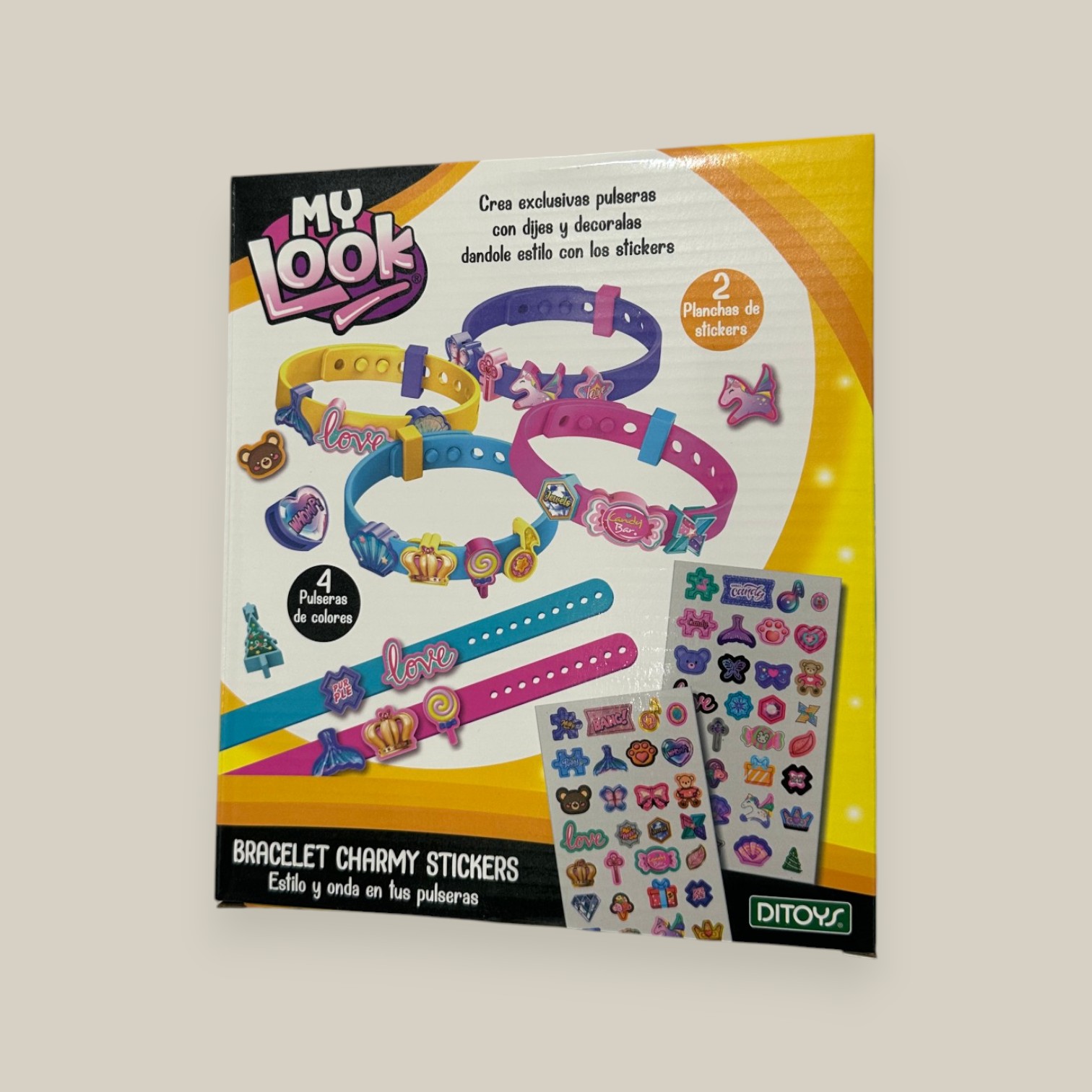 My Look bracelet charmy stickers