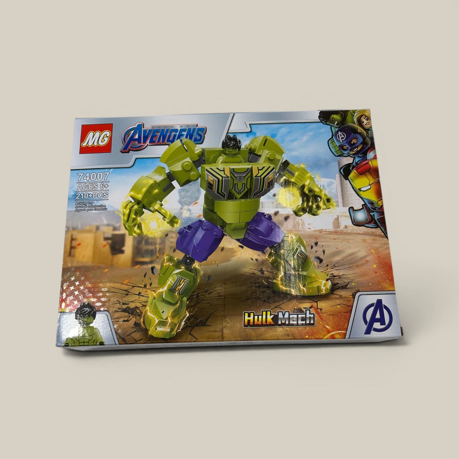 Lego advengers hulk mech 210 pcs