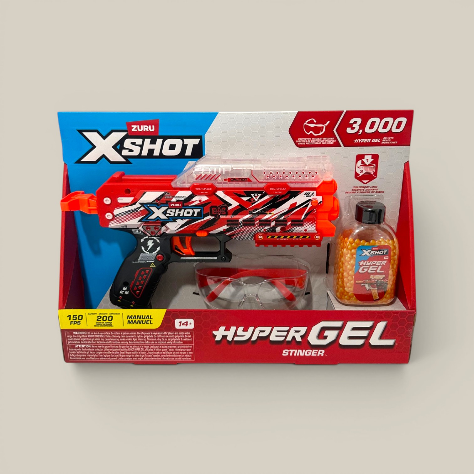 X-shot hyper gel stinger 3000