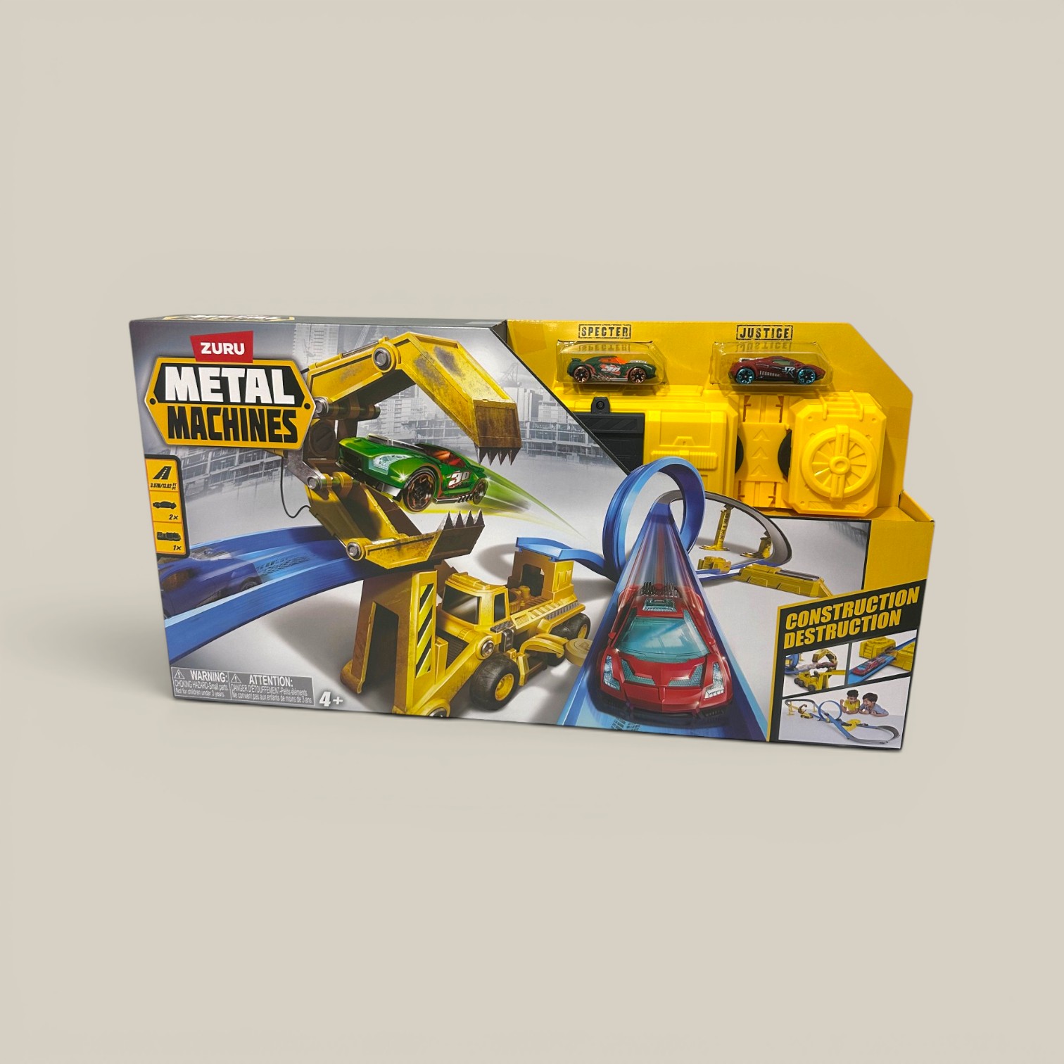 Metal Machines playset construccion y destruccion