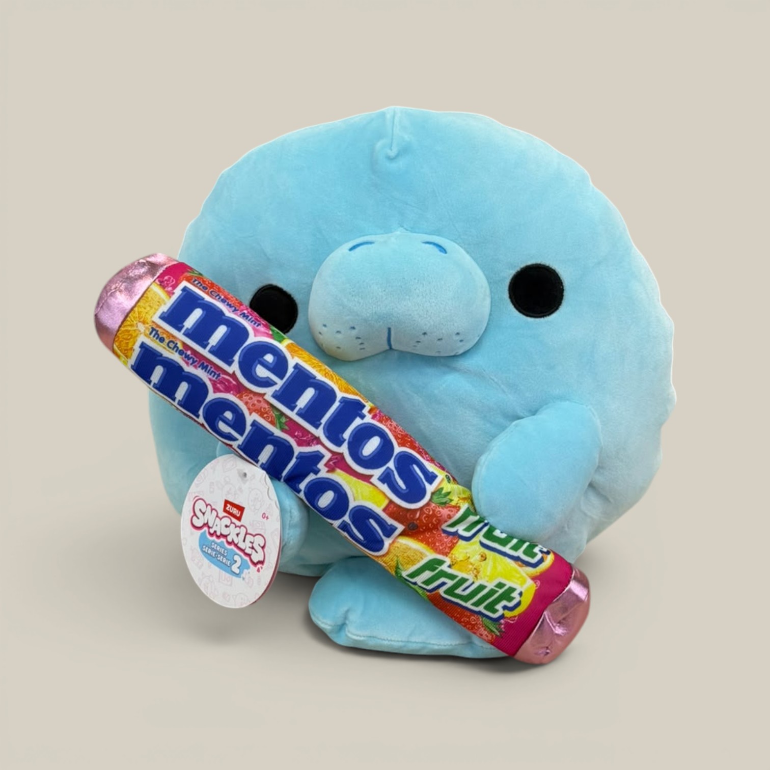 Peluche manati 35cm sea cow & mentos