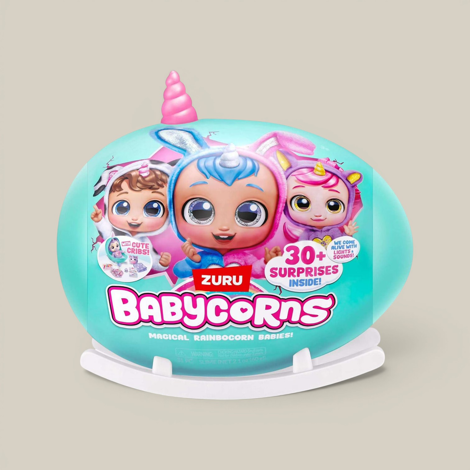Babycorns 30+surprises plush grande interactiva