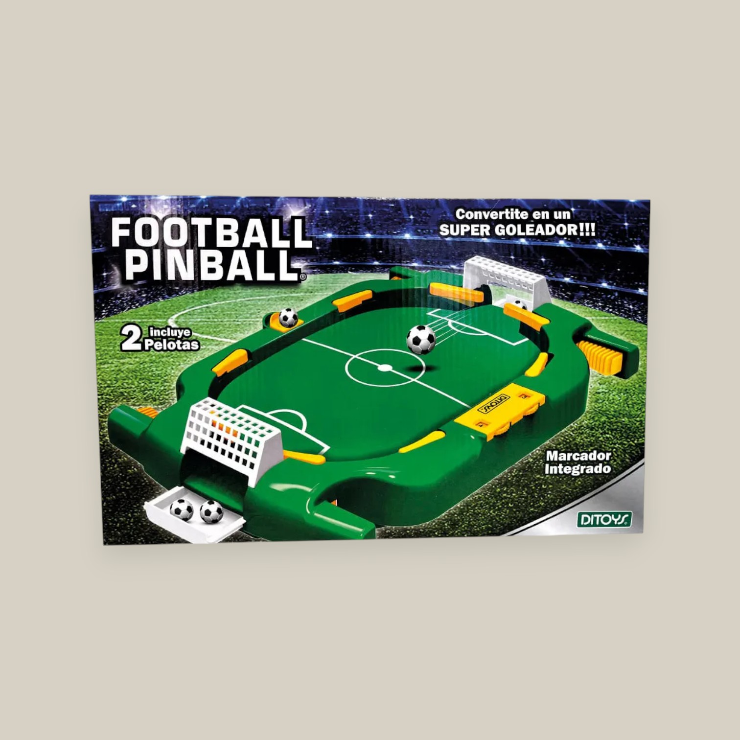 Juego de mesa ditoys futbol pinball