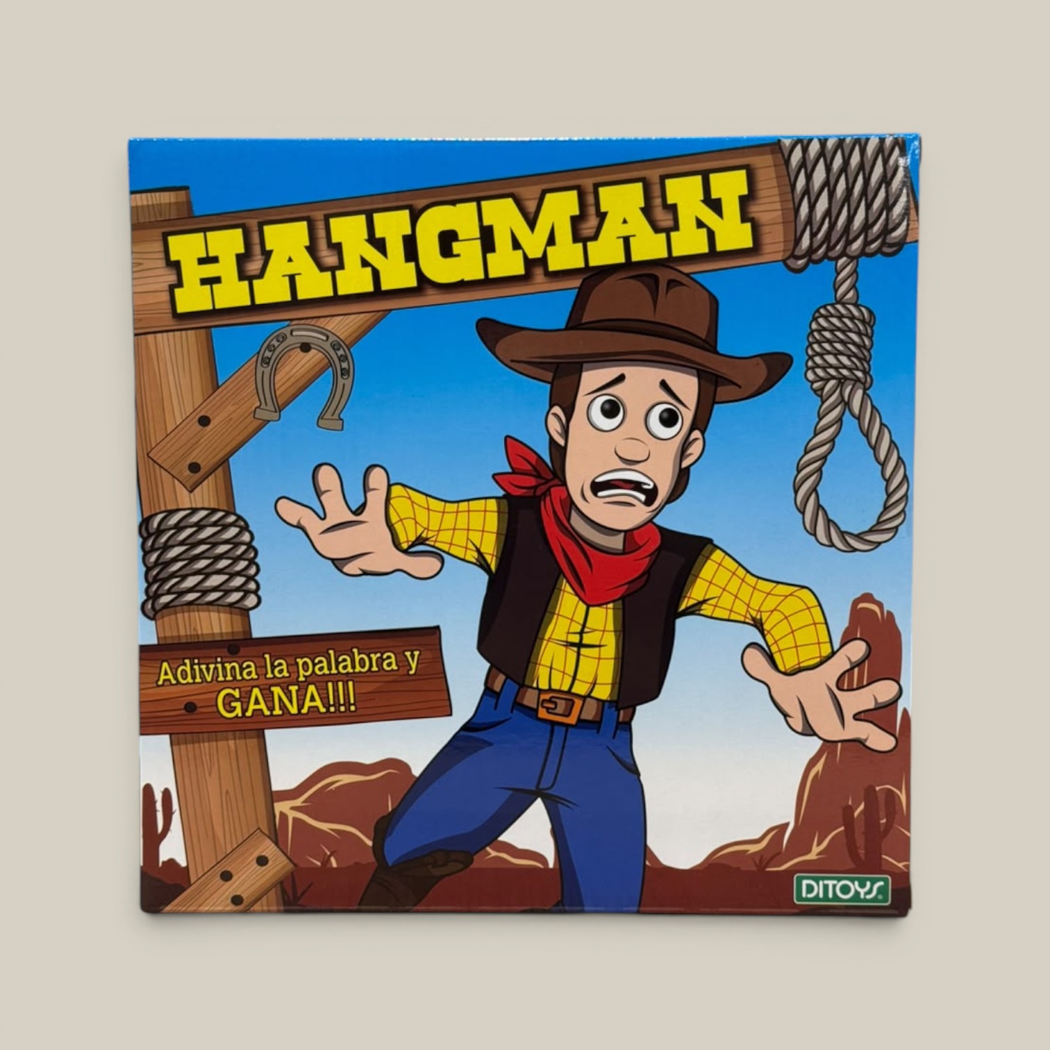 Juego de mesa ditoys hangman