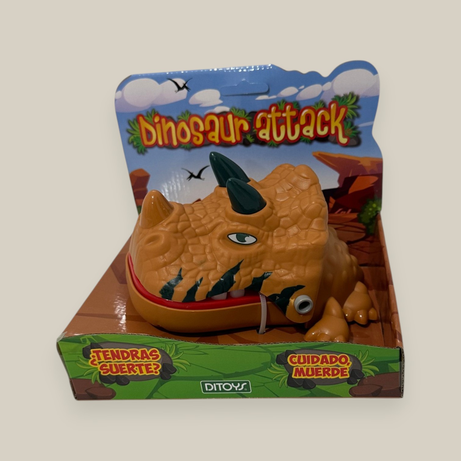 Juego de mesa dinosaur attack