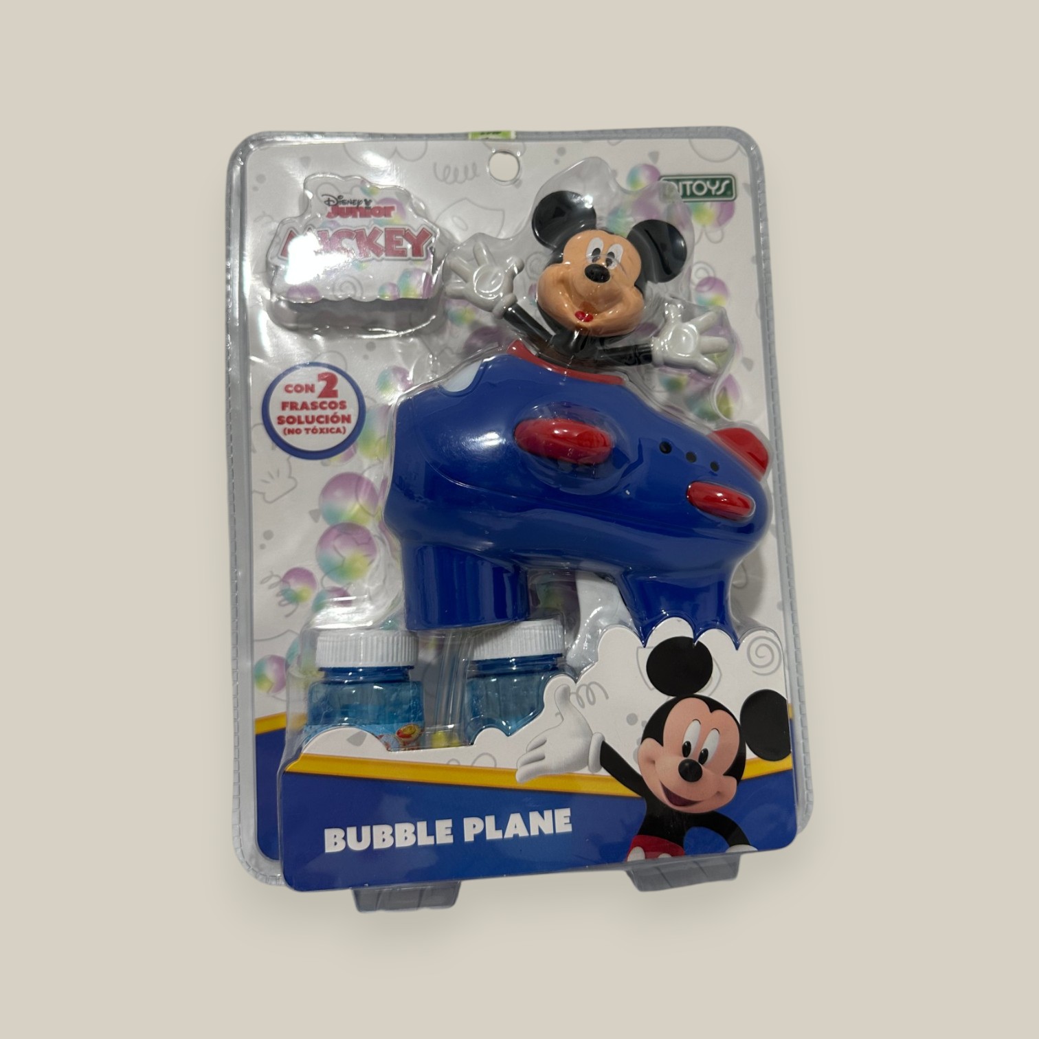 Avion burbujero minnie