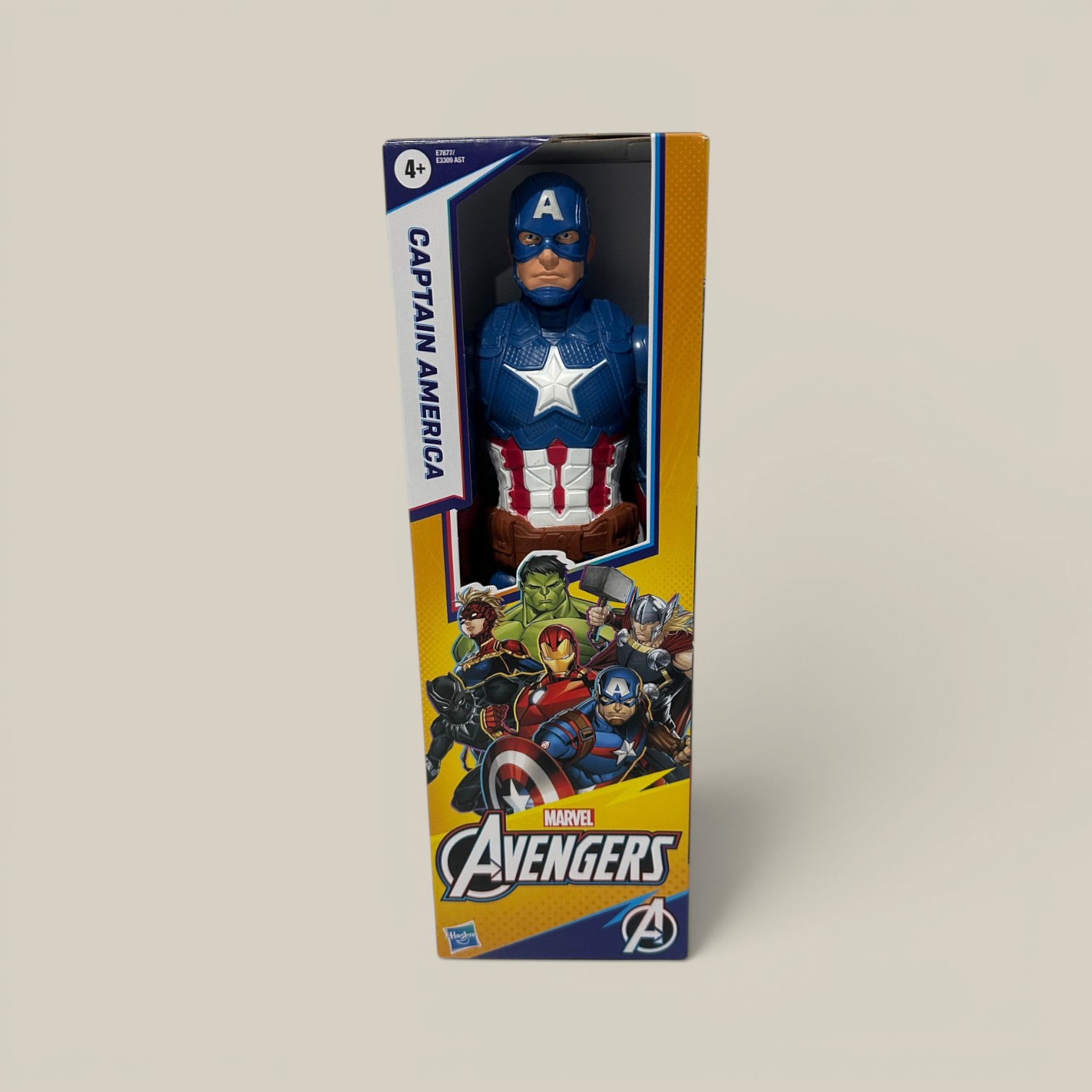Muñeco avengers capitan america articulado 29cm