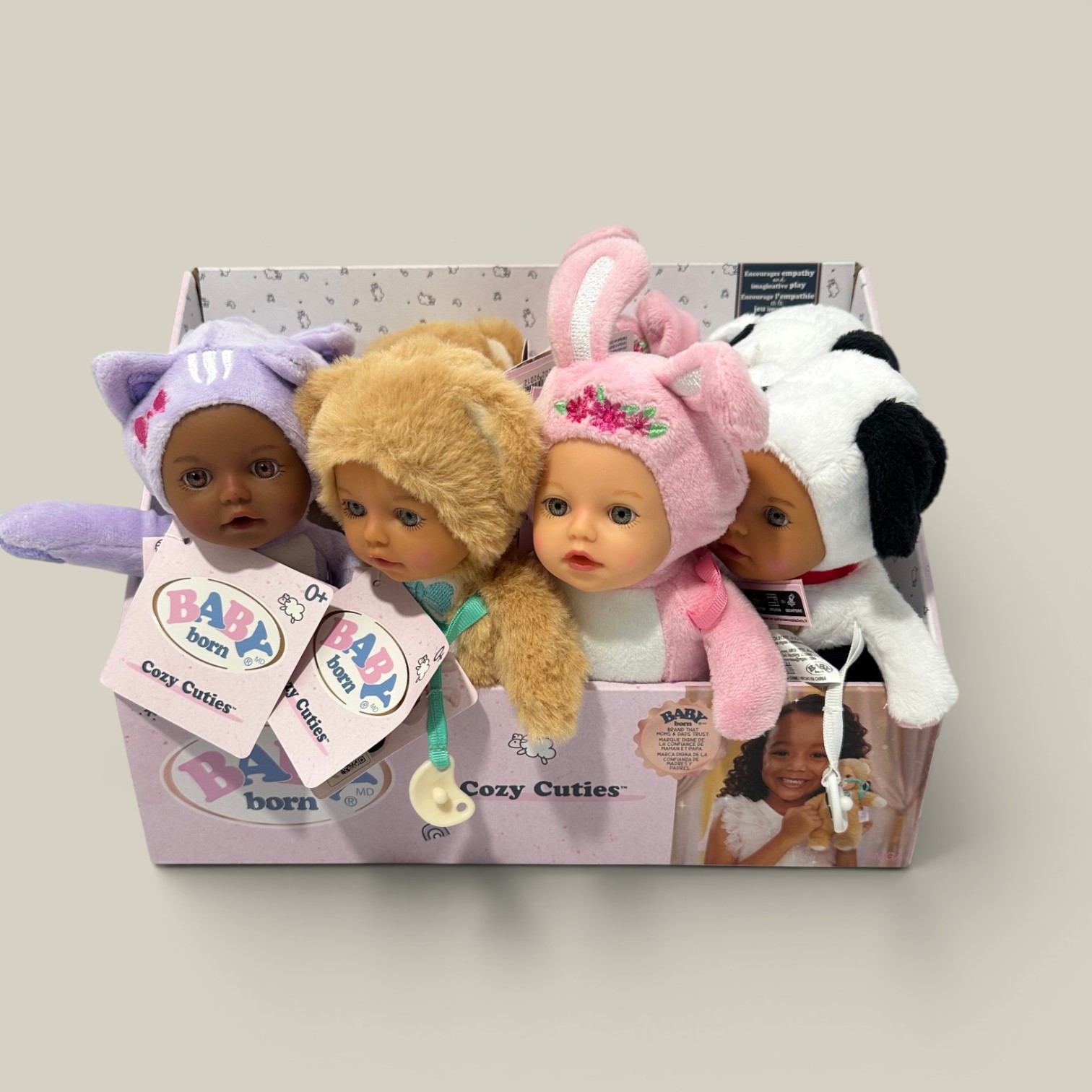 Bebe recien nacido 18cm cozy cuties