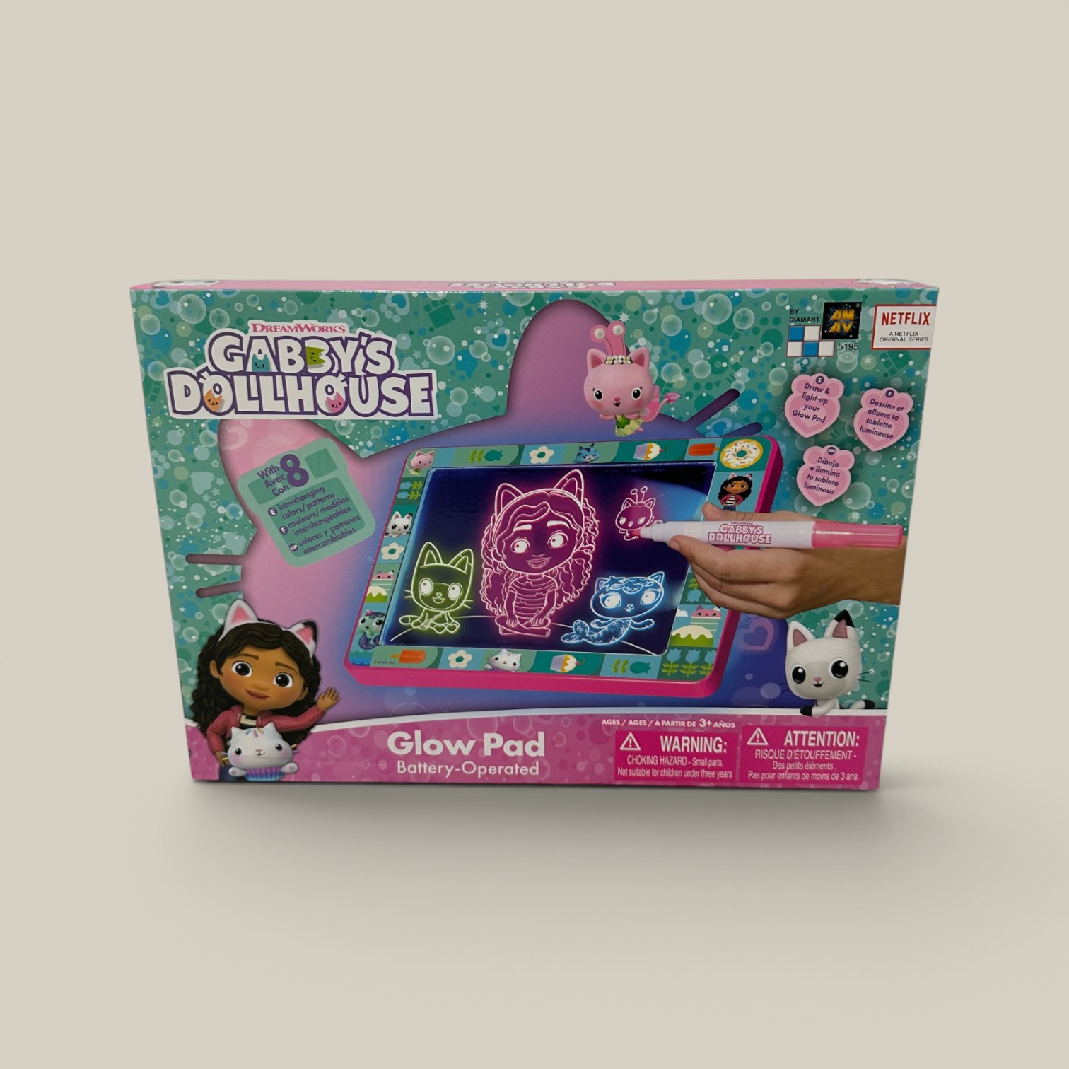 Gabby´s dollhouse playset 35cm pad brillante