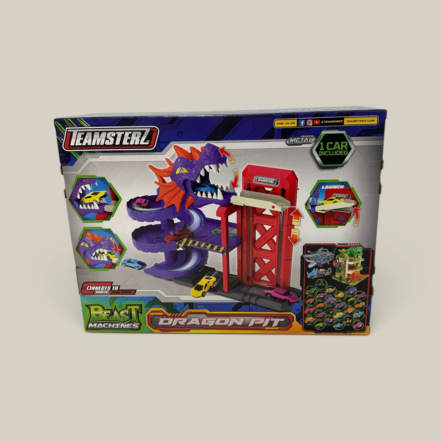 Garage + 1 Máquina bestia vehicular dragon pit