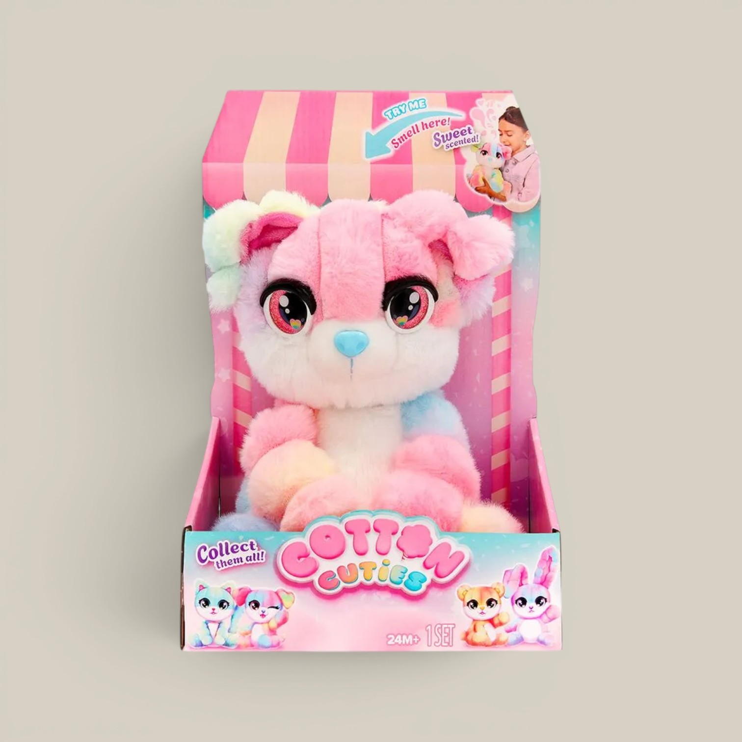 Peluche suave con perfume 30cm