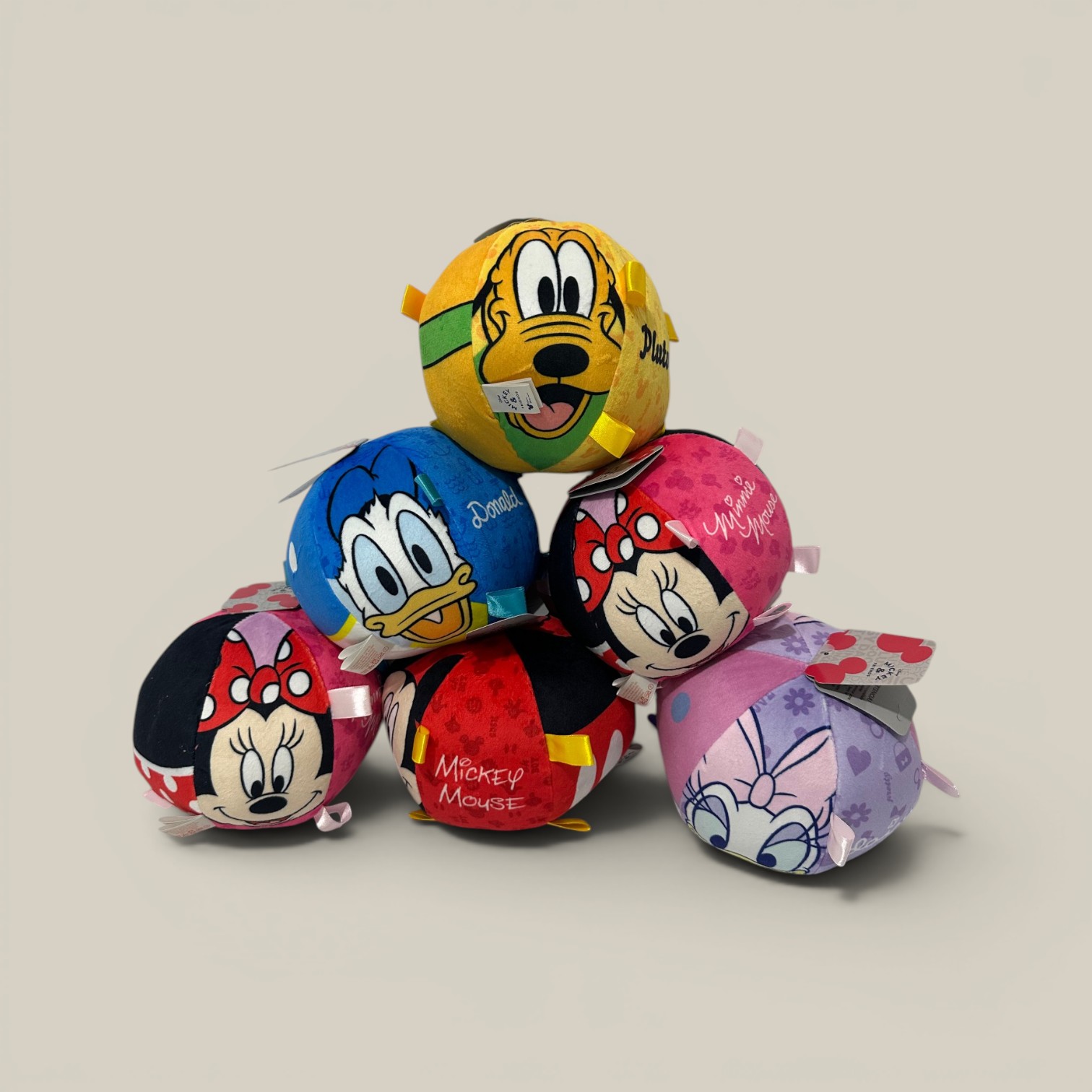Pelota c/sonajero disney 15cm