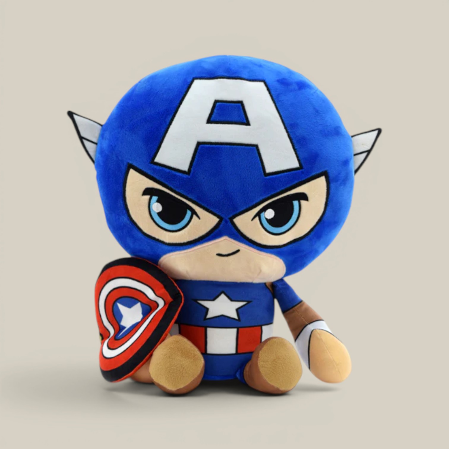 Peluche Capitan América sentado 40cm