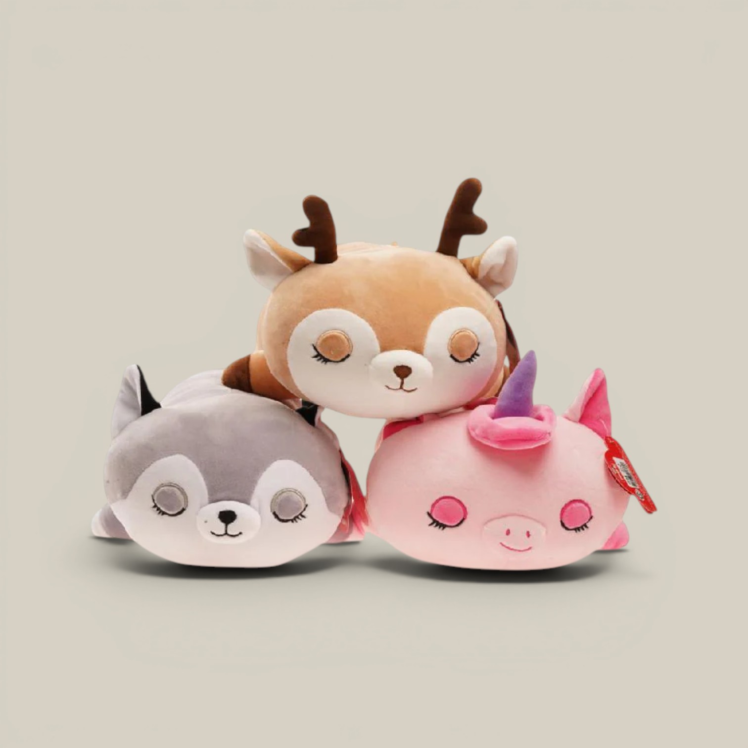 Peluche Animales echados 50cm