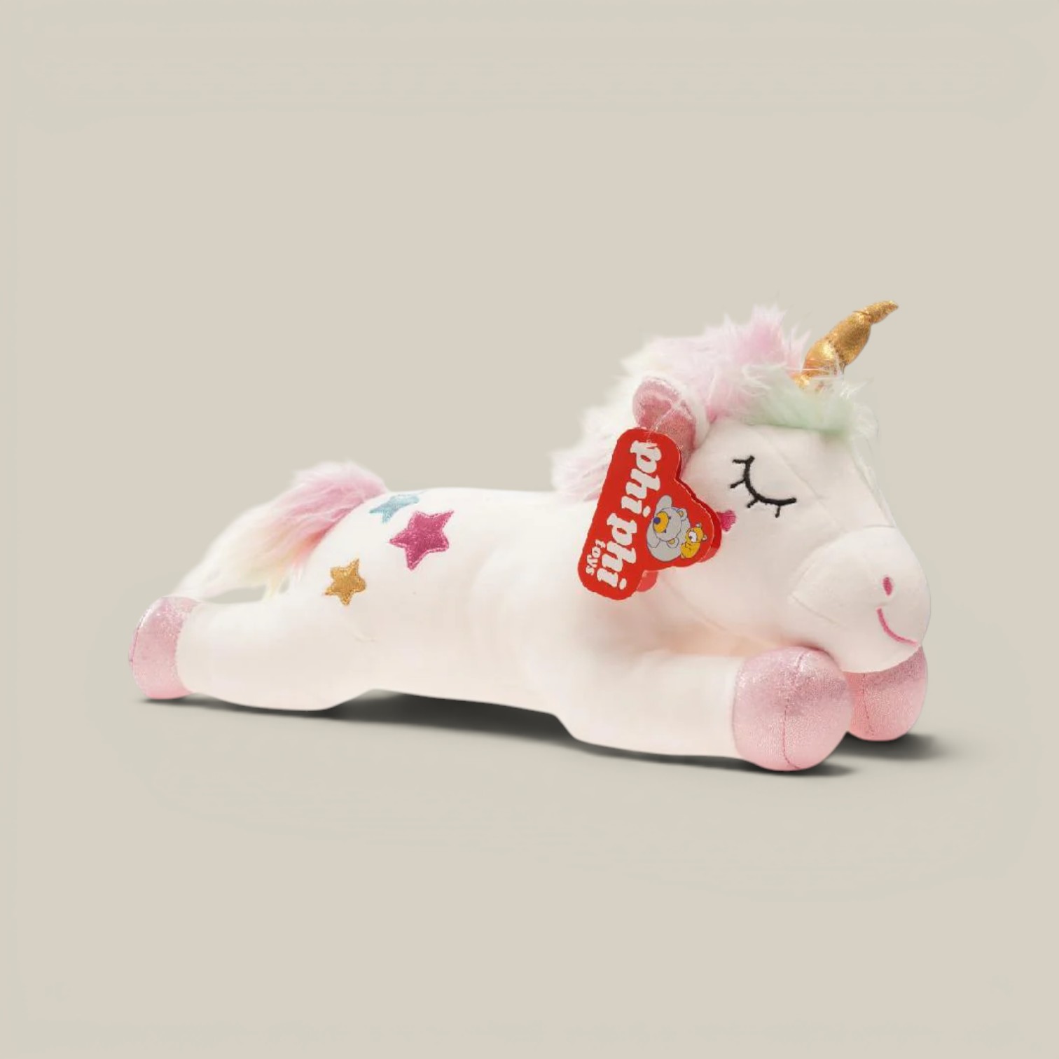 Unicornio echado spandex 37cm