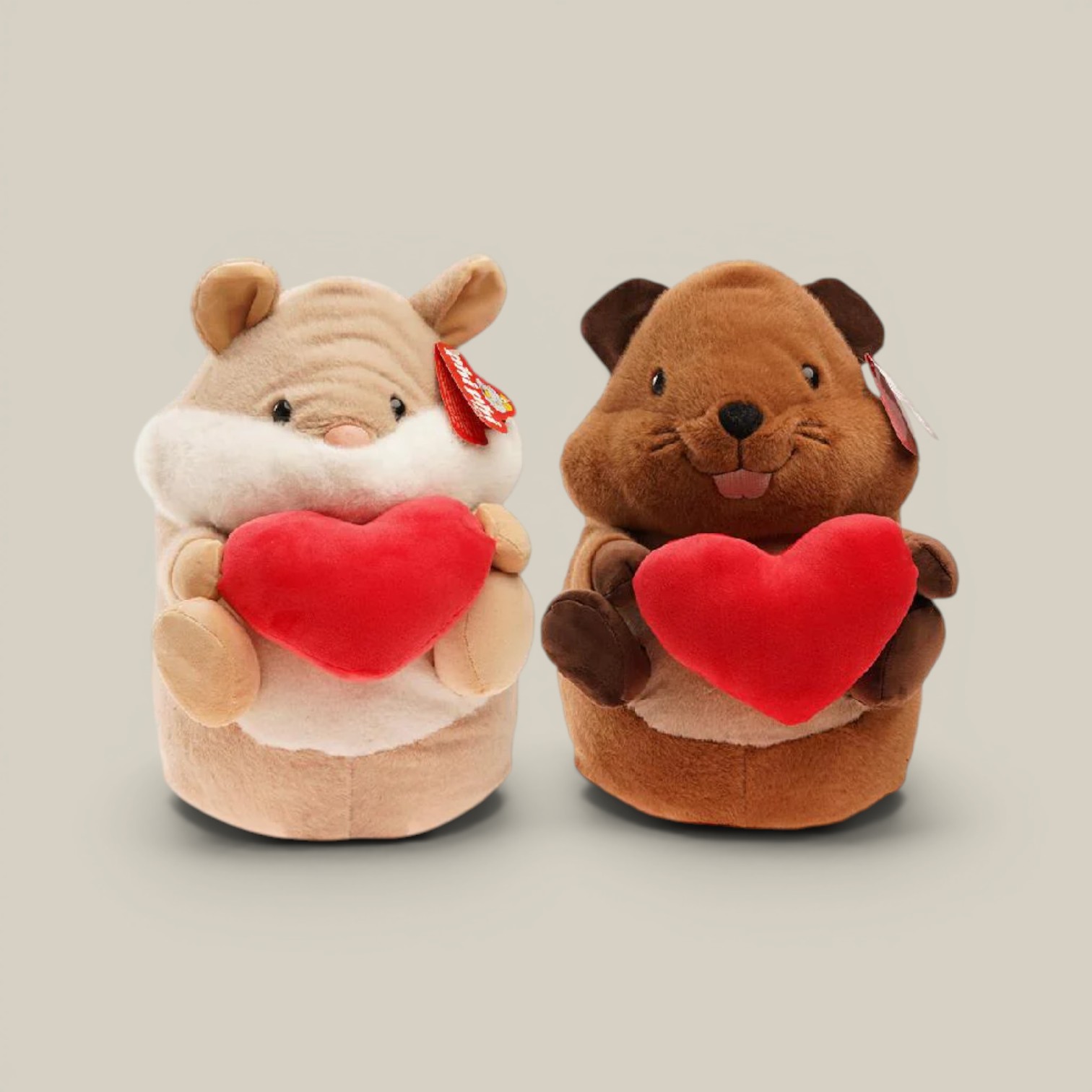 Animales c/corazon 40cm