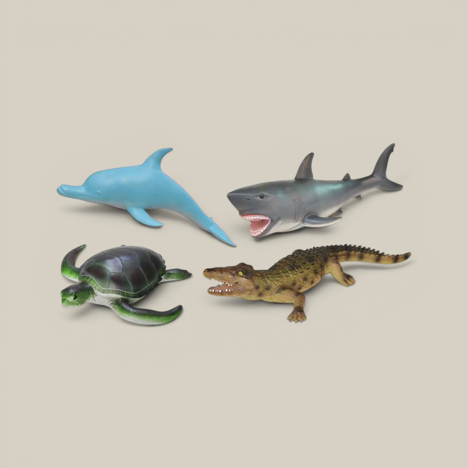 Set animales del oceano 55cm surtido