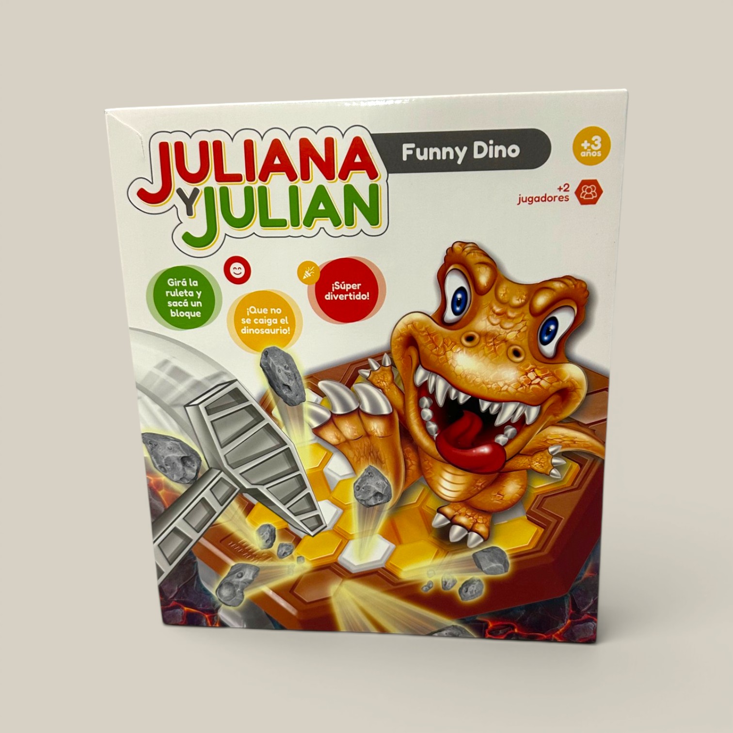 Juli y Jull Funny dino rompehielo